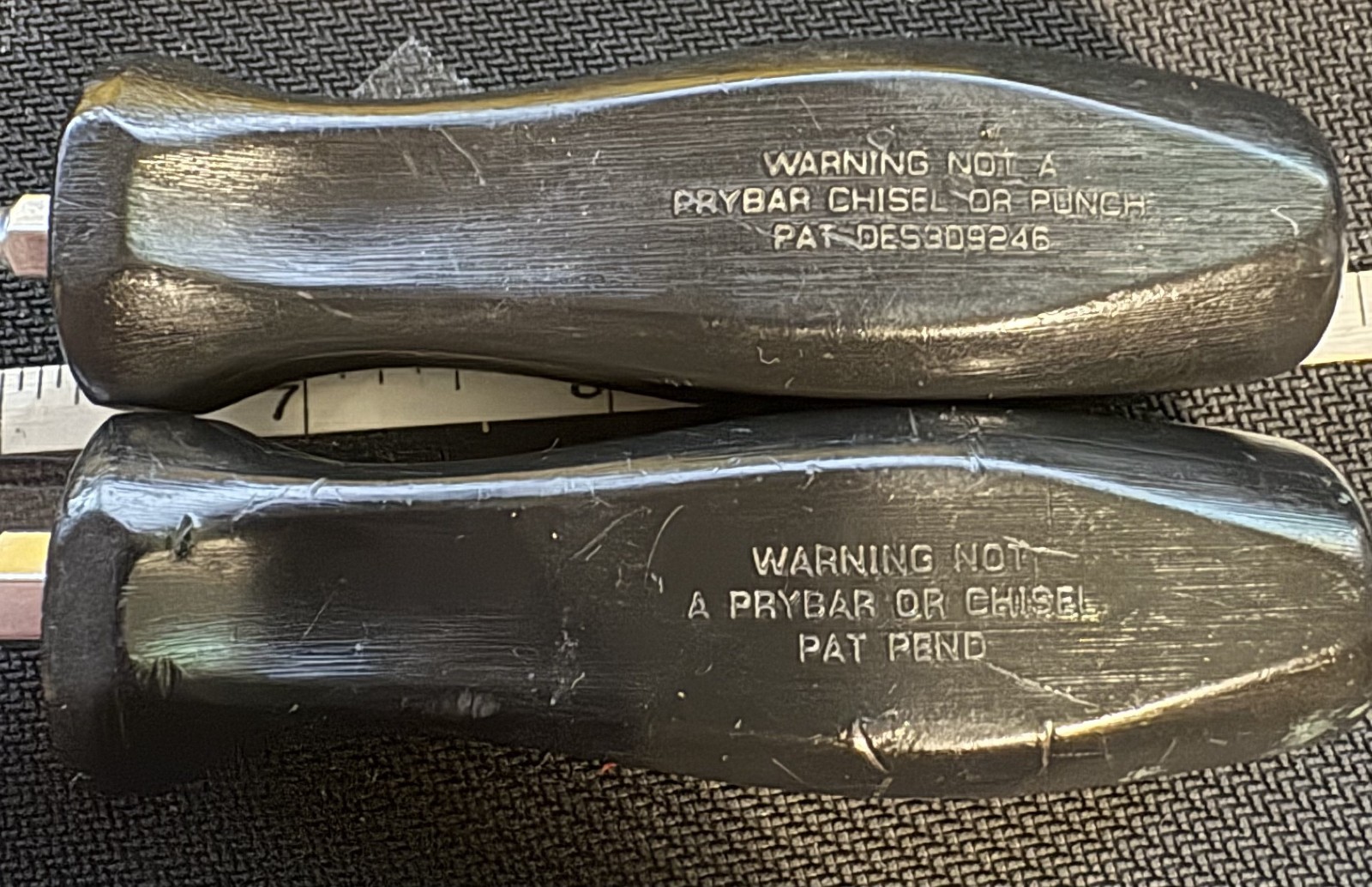 Vintage Snap-on USA SDD2 & SDDP31 Screwdriver Set Slotted Phillips 2 Piece