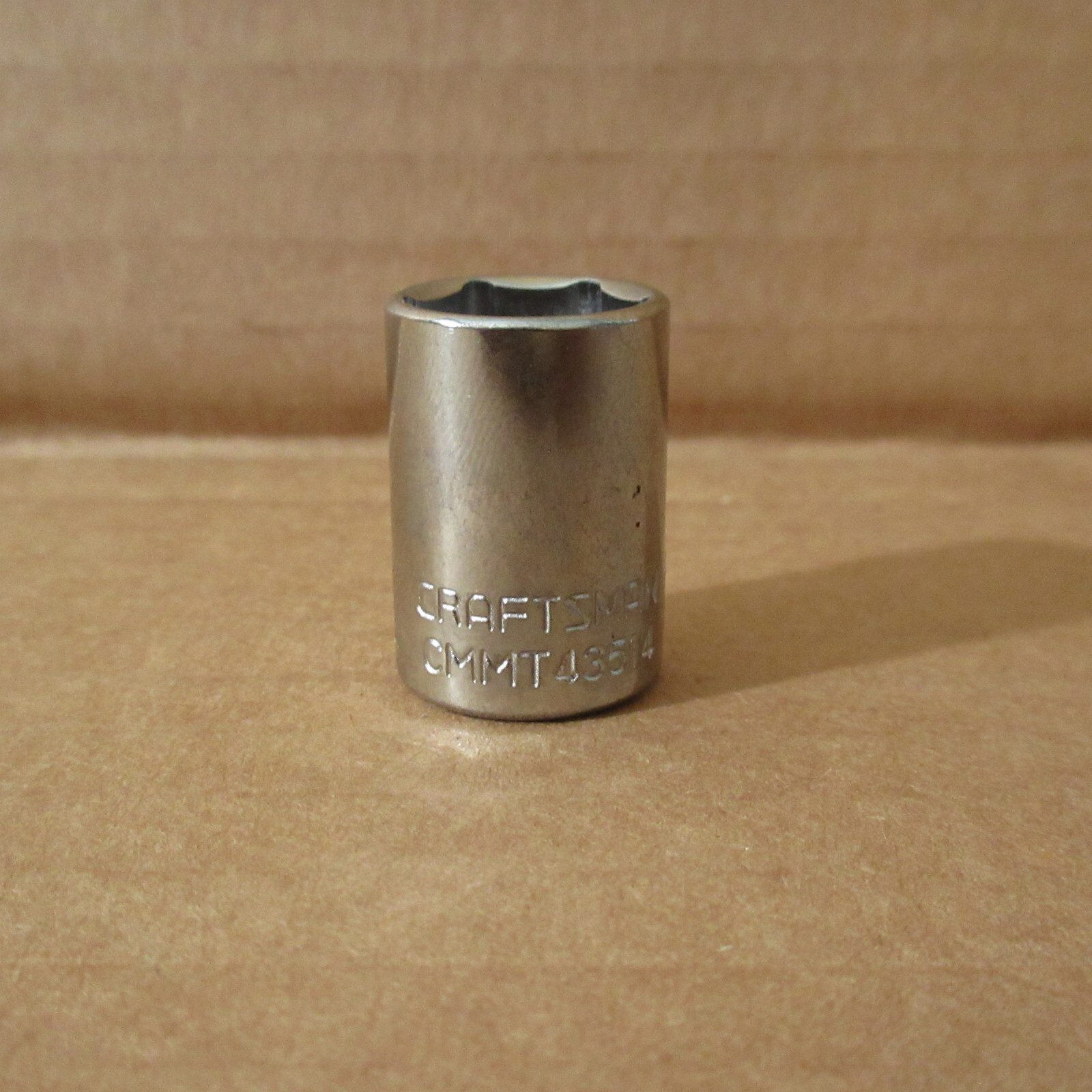 13mm CRAFTSMAN TOOLS CMMT43514 Metric MM 6-pt 1/4-in Dr Shallow Socket Ratchet