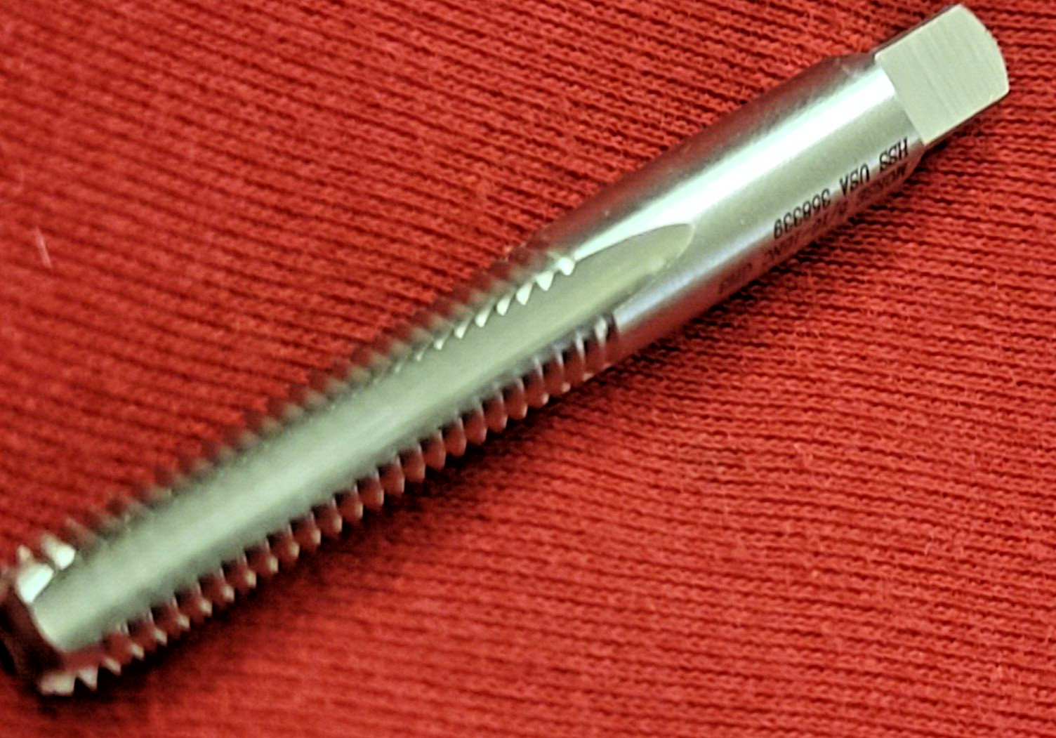 5/16-18 NC Bottom Tap HSS Morse MT3732617 Hand Tap 4FL USA