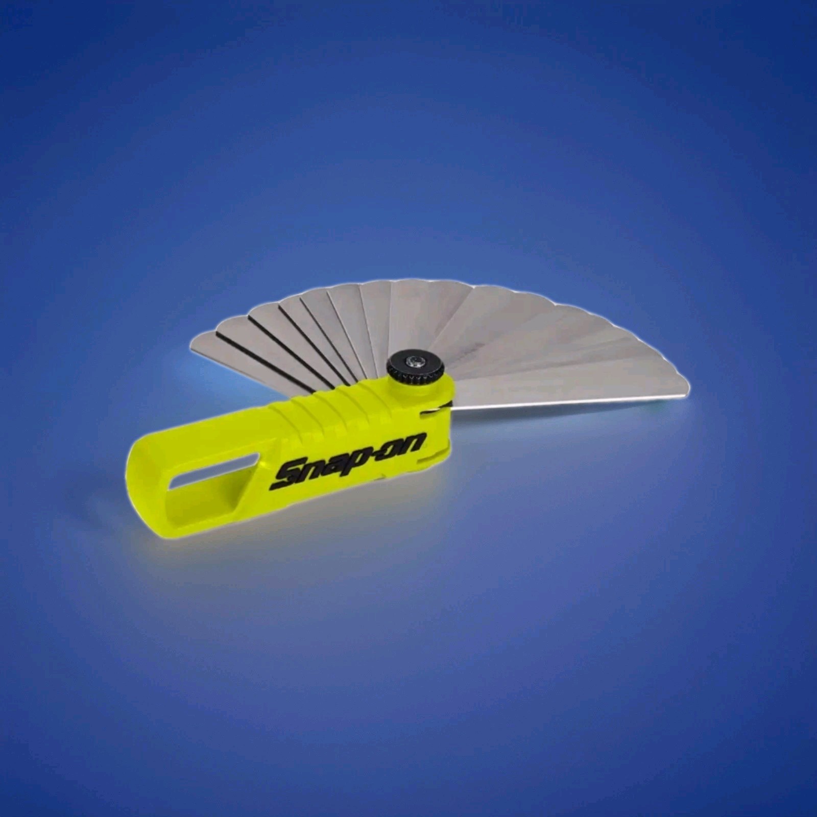 Snap on Tools 25 straight METRIC Blade Feeler Gauge SET HIVIS FBSM325HV NEW!!!!!