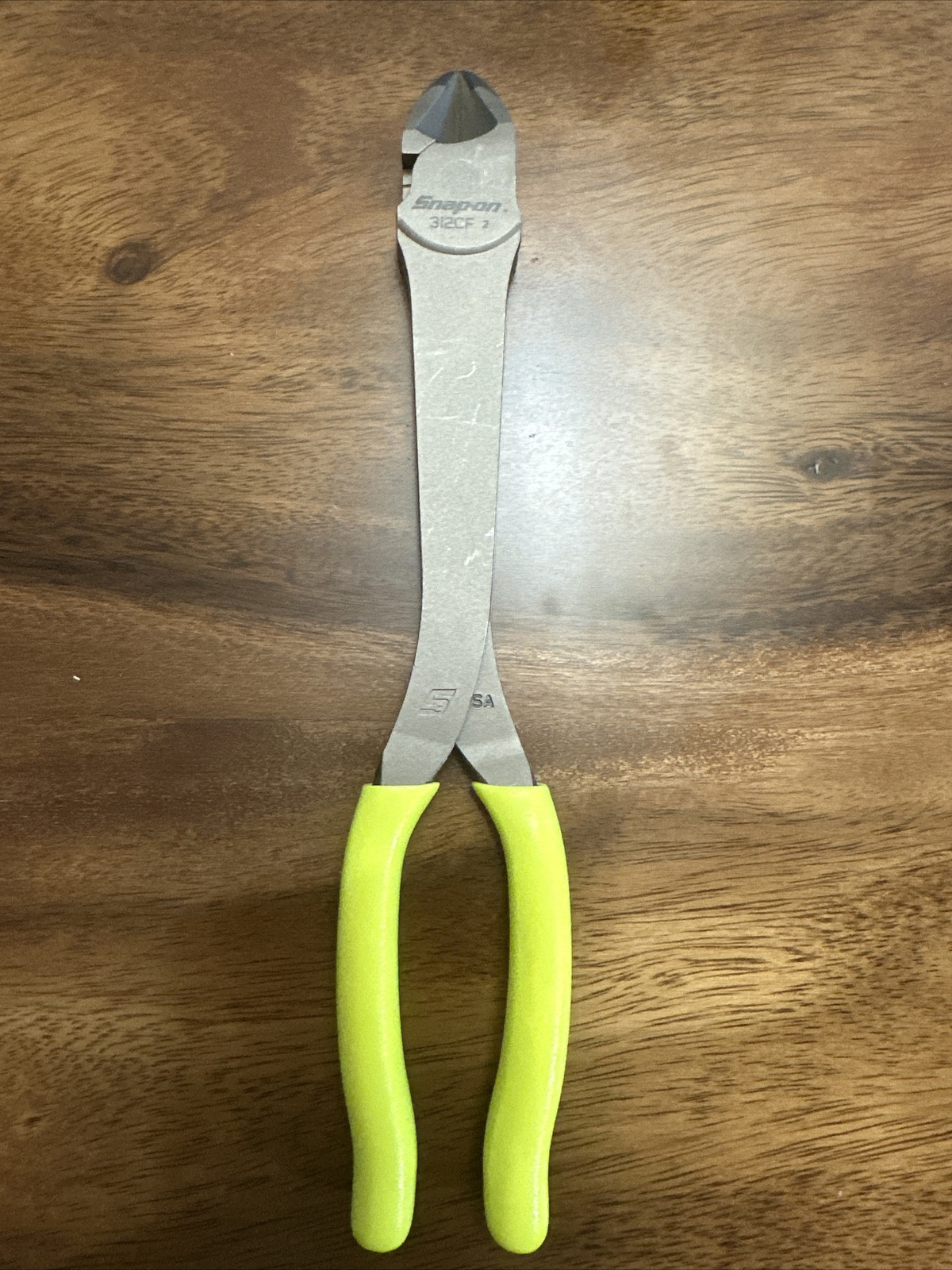 *NEW* Snap On 312CF HI VIZ – 11″ Heavy Duty Diagonal Cutters FAST & FREE SHIP