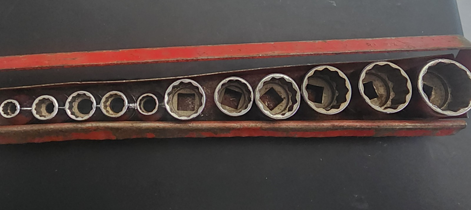 Snap On Socket SAE Shallow 12 Point 11 Piece F081-F281 See Details for Full List