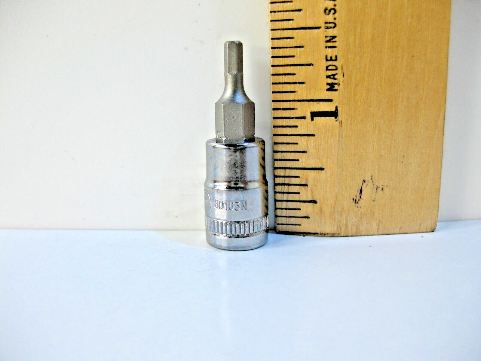GearWrench 80163N, 1/4″ Drive Hex Bit Socket 3mm – Brand New
