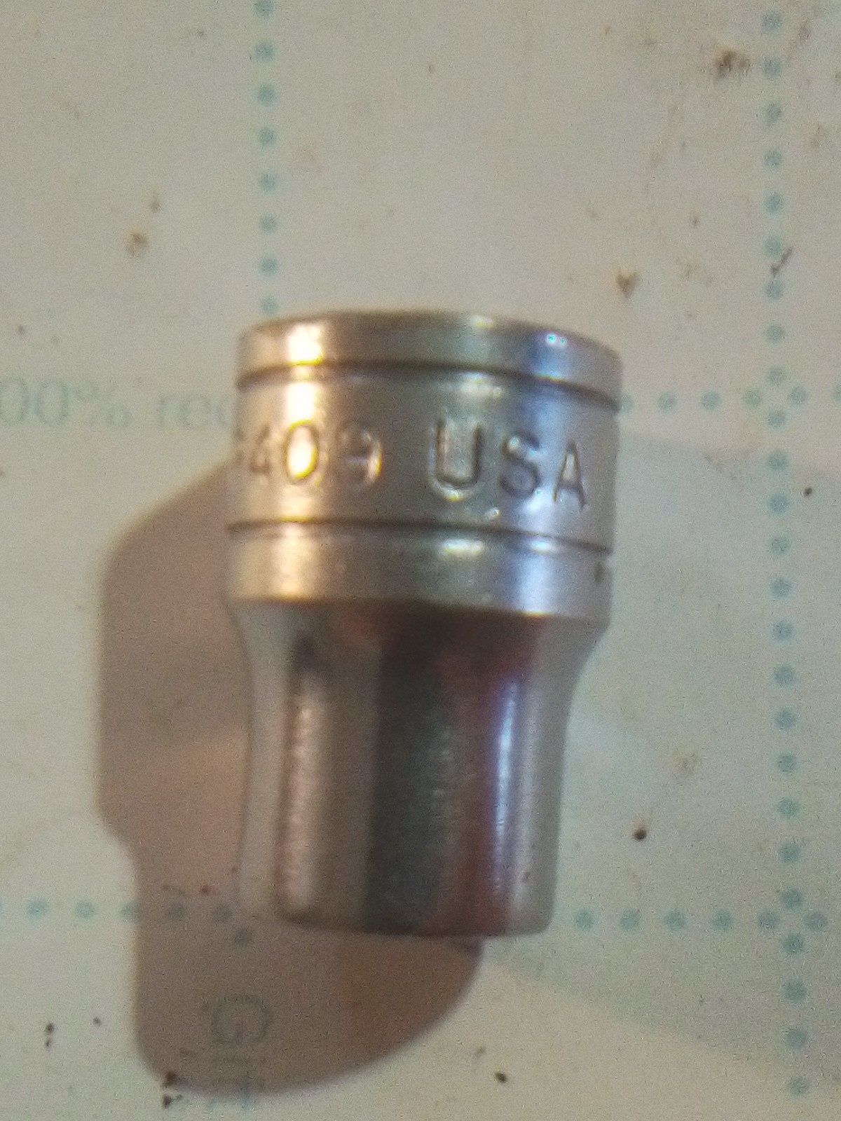 Snap On Tools 9/32 Pipe Plug 3/8 Drive Socket PP409 Lot 981