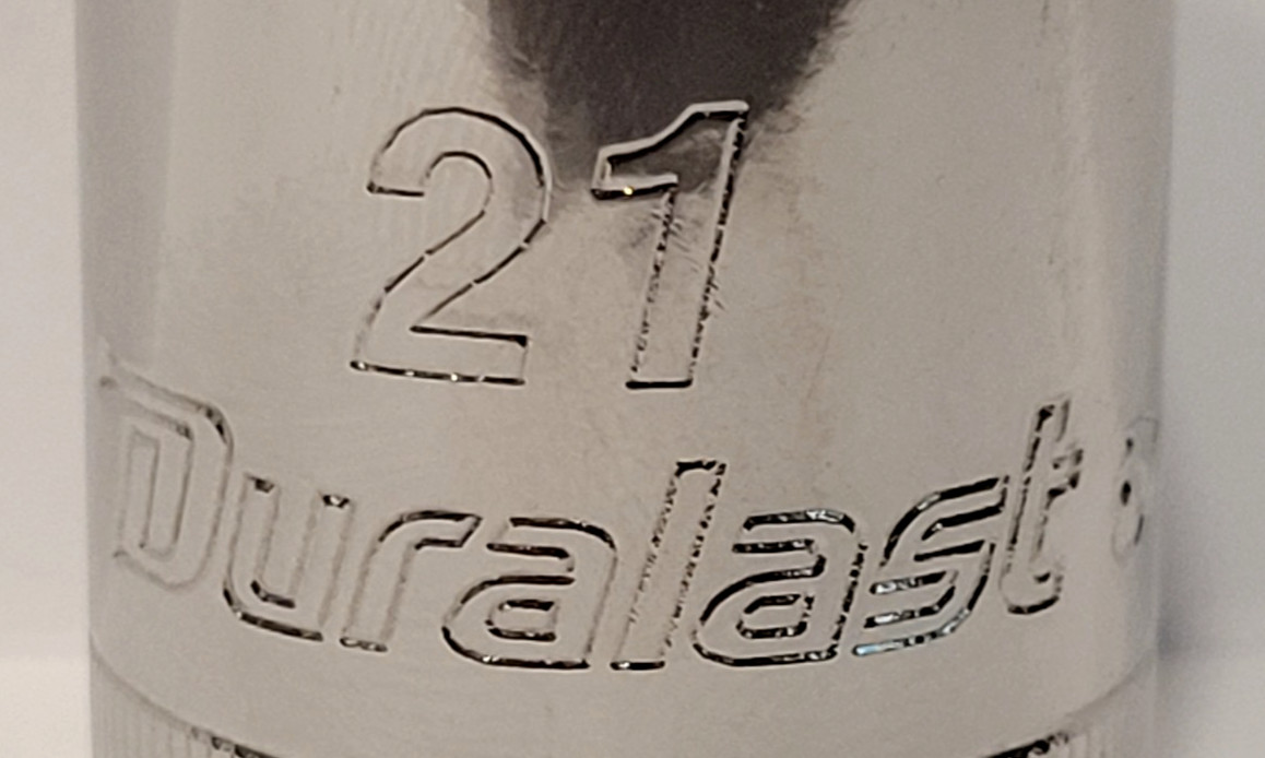 Duralast 1/2″ Drive 21mm 12 Point Socket 50-210 Chrome