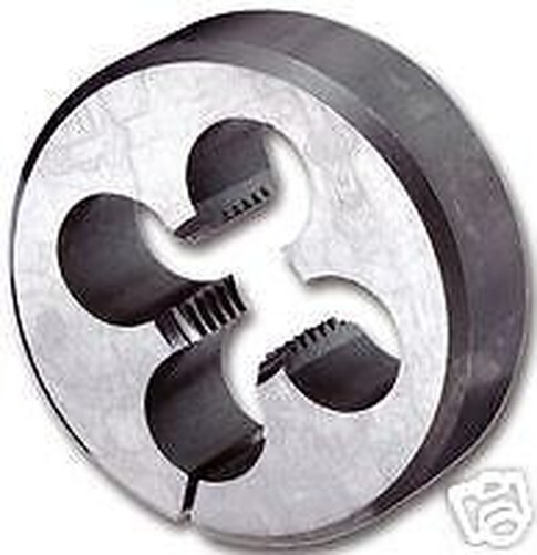 Metric HSS Circular Split Die M12 x 1.75 12 mm 1.0″ OD