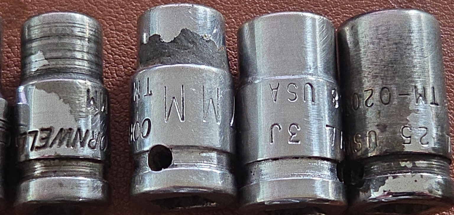 Mix Cornwell 1/4″ drive 11pc shallow METRIC 6 point socket set 5mm-14mm Read