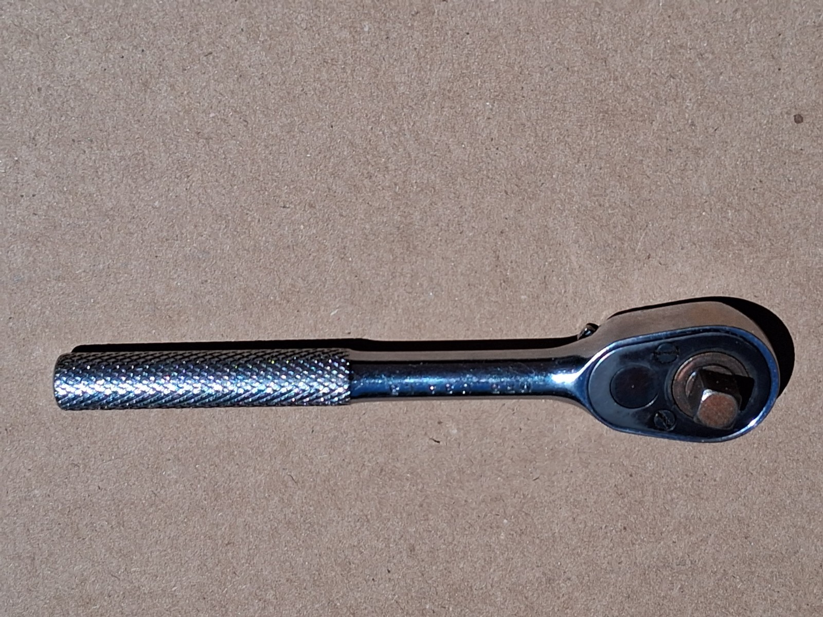 MAC TOOLS 1/4 DRIVE RATCHET MR5 KNURLED HANDLE TEAR DROP MADE IN USA L@@K