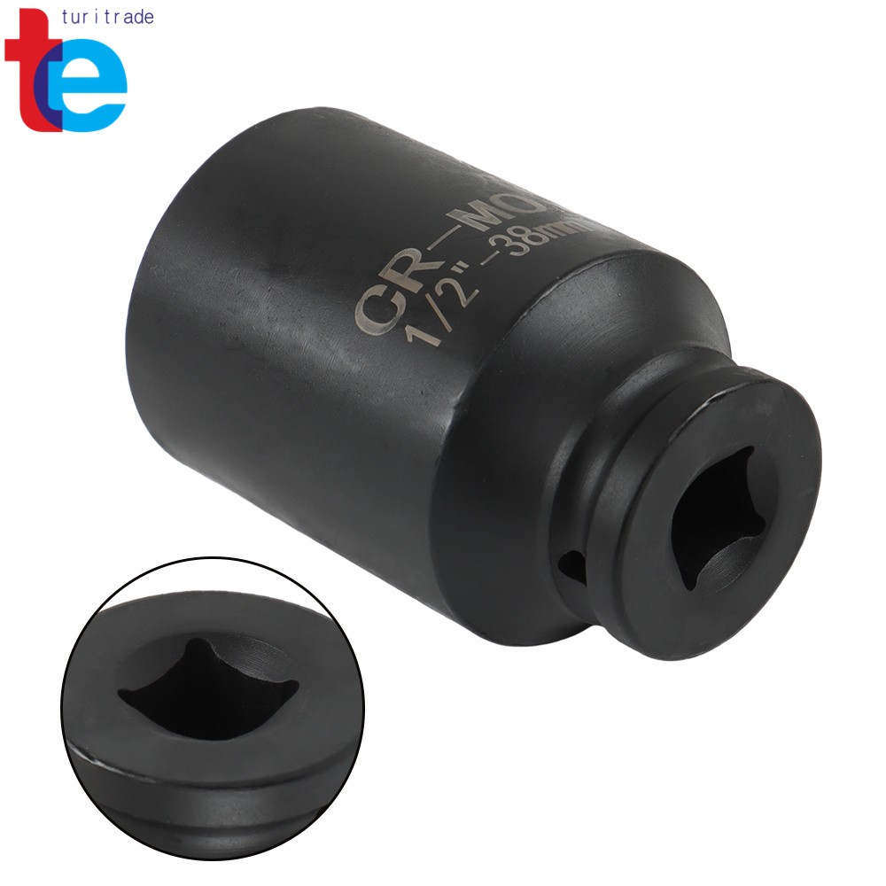 Deep Impact Socket Set 9Pcs 1/2″ Drive Metric Axle Hub Nut Socket 29-38mm