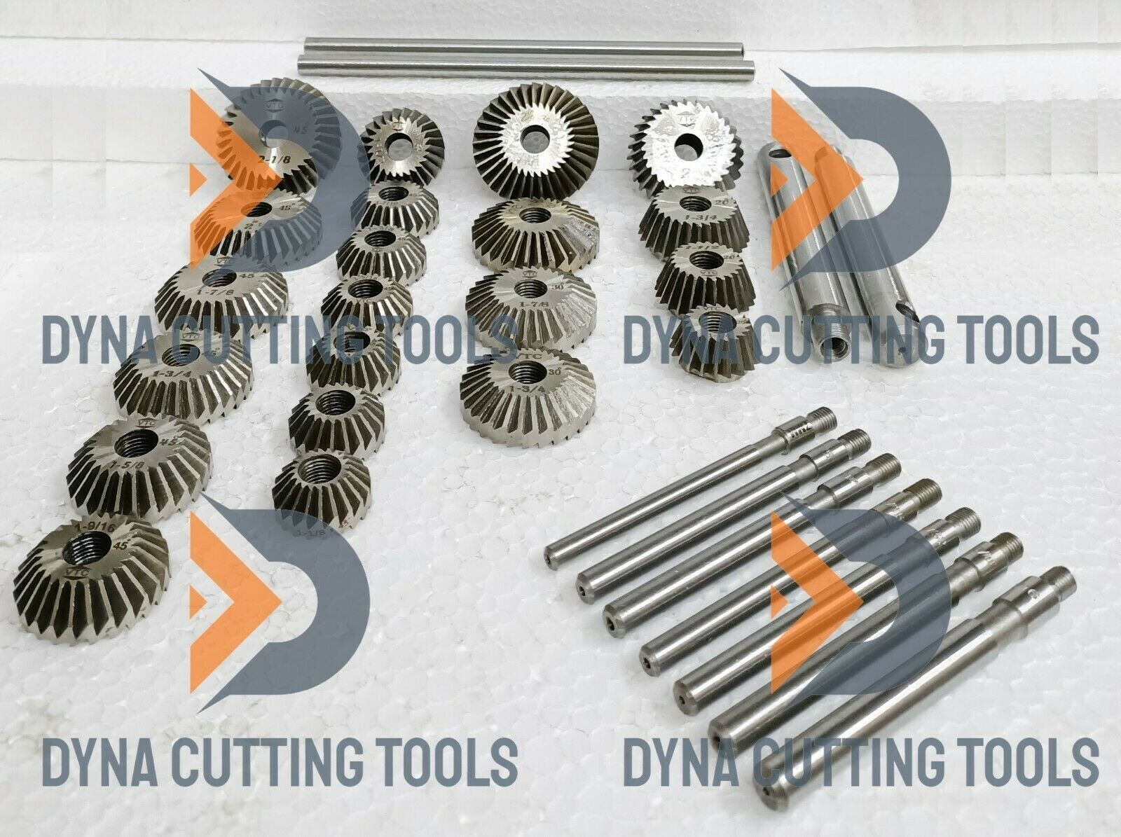 VALVE SEAT TOOL SET 21 PCS HIGH CARBON STEEL CUTTER FOR VINTAGE BLOCK HEADS