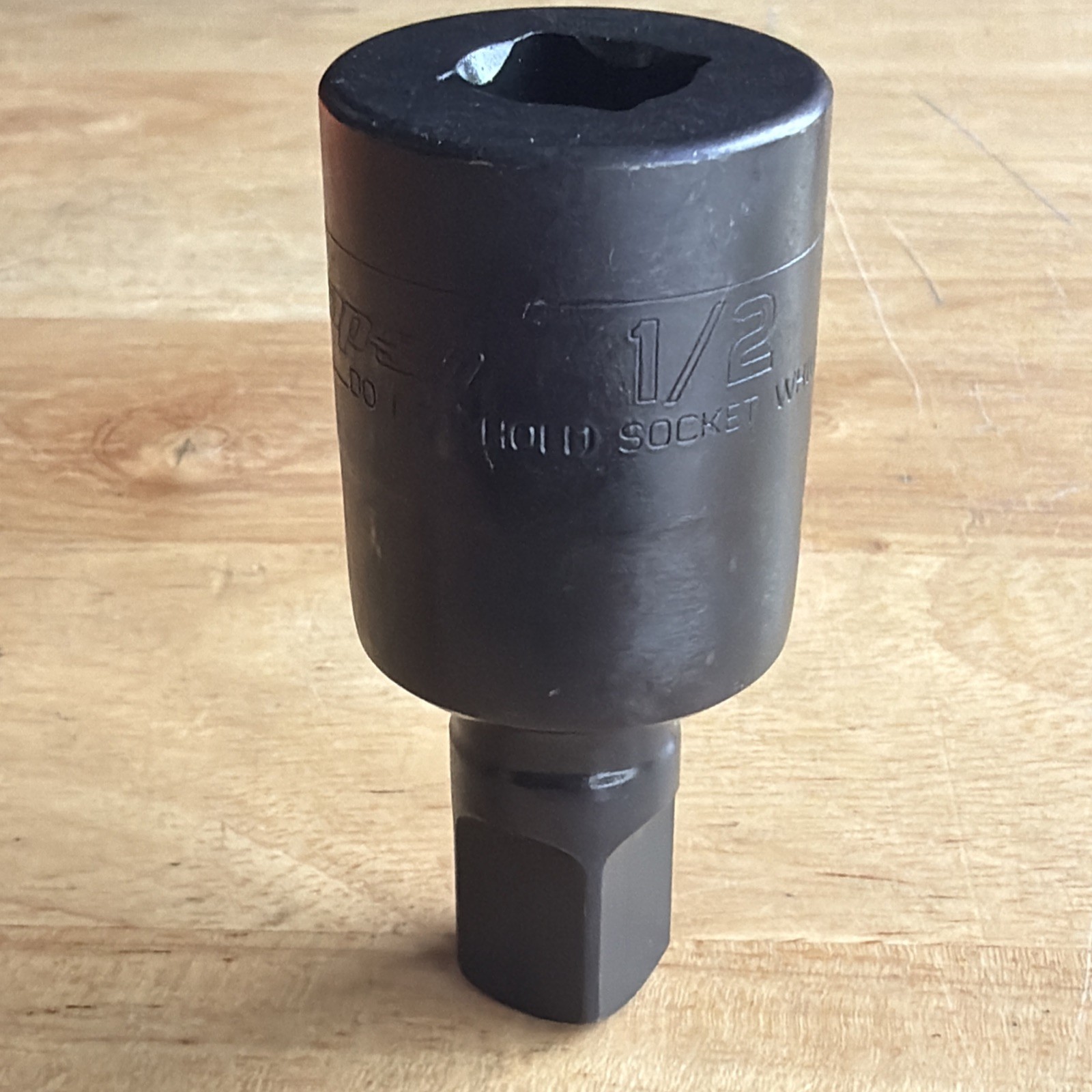 Snap On Universal Joint Swivel Impact Socket Adapter 1/2 Drive Lock Button IP80D