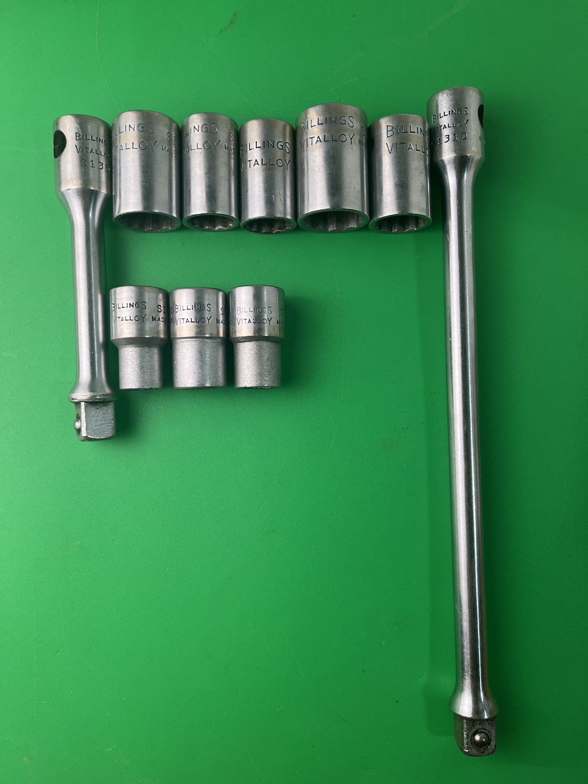 Billings VitALLOY Socket Lot Of 10 S Series 2 Extensions