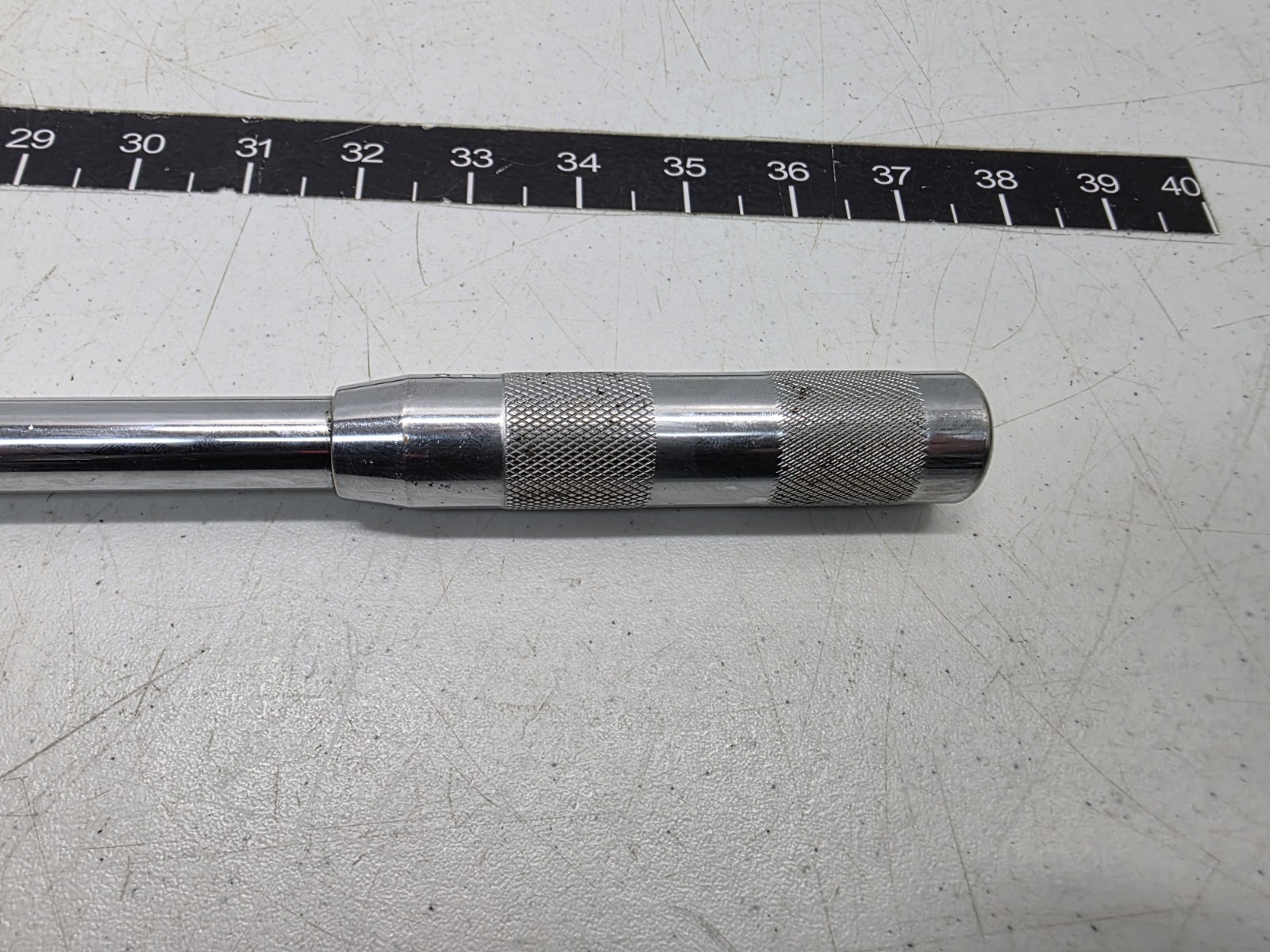 Cornwell Tools 1/2” Drive 27” Flex-Head Breaker Bar Chrome HF327 USA