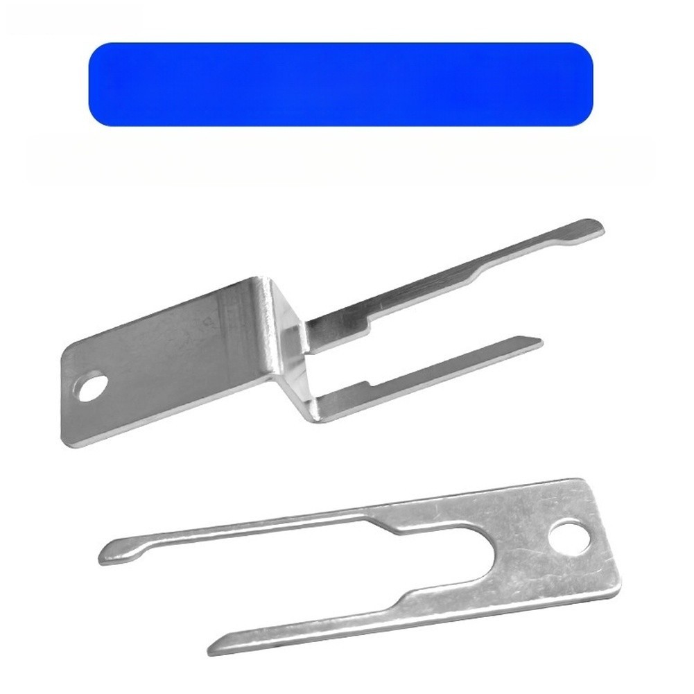 Belt Removal Tool Buckle Release Key Metal Construction Compact Portable