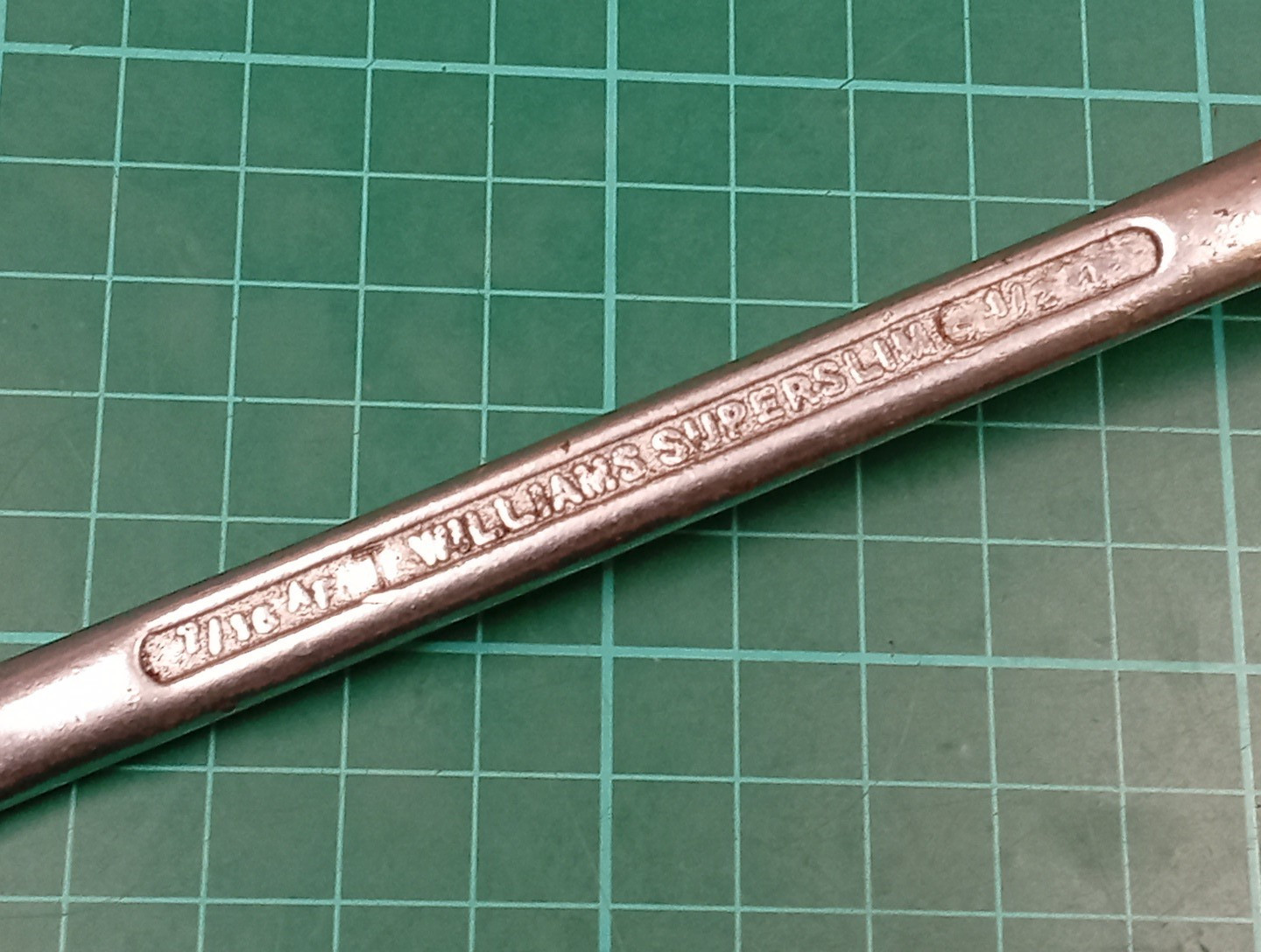 Williams Superslim, 7/16″ x 1/2″ AF Offset Ring Spanner, Made In England