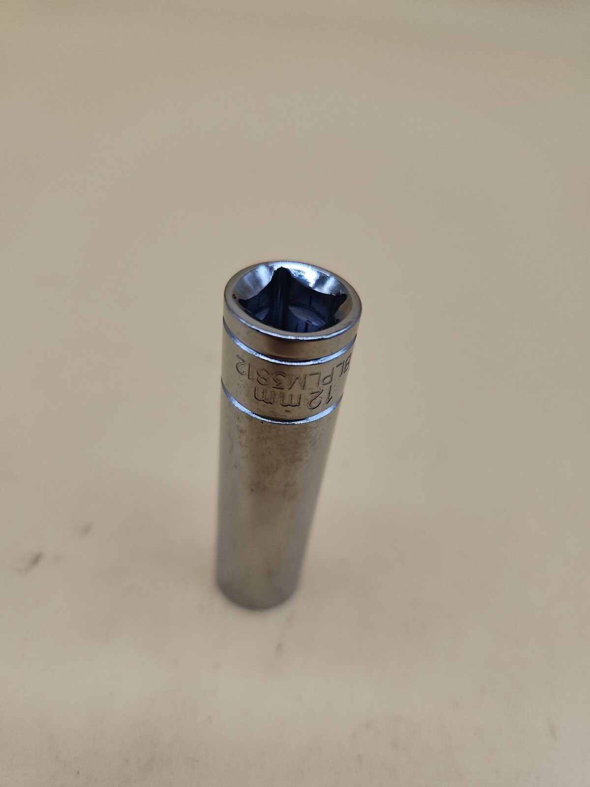 Blue-Point Tools 3/8″ Drive 12mm Metric 12 Point Deep Chrome Socket BLPLM3812