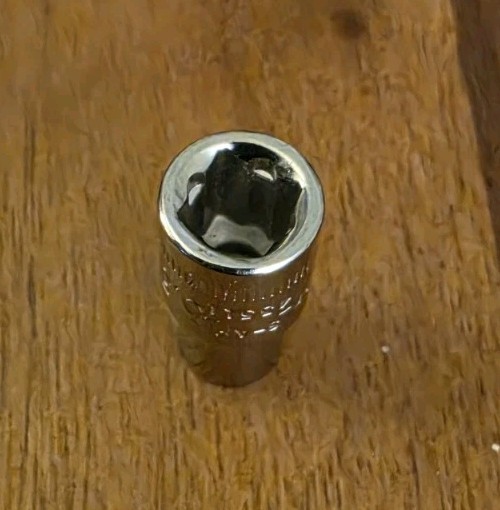 Craftsman 5.5mm Socket 6 Point 1/4″ Drive S-AF 43511