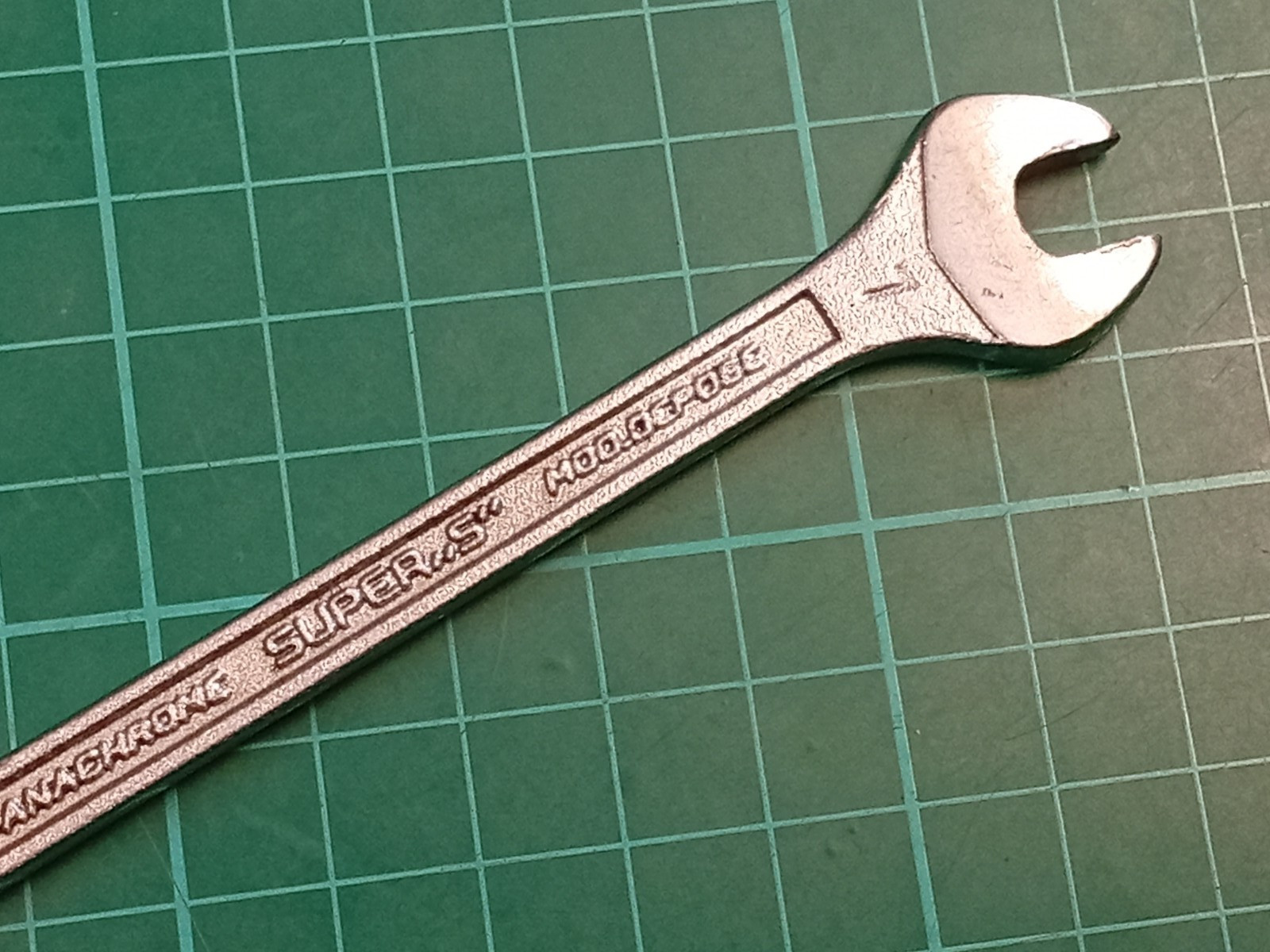 Facom No44, 7mm x 9mm, Vanachrome Super S, Open Ended Spanner, Made In France