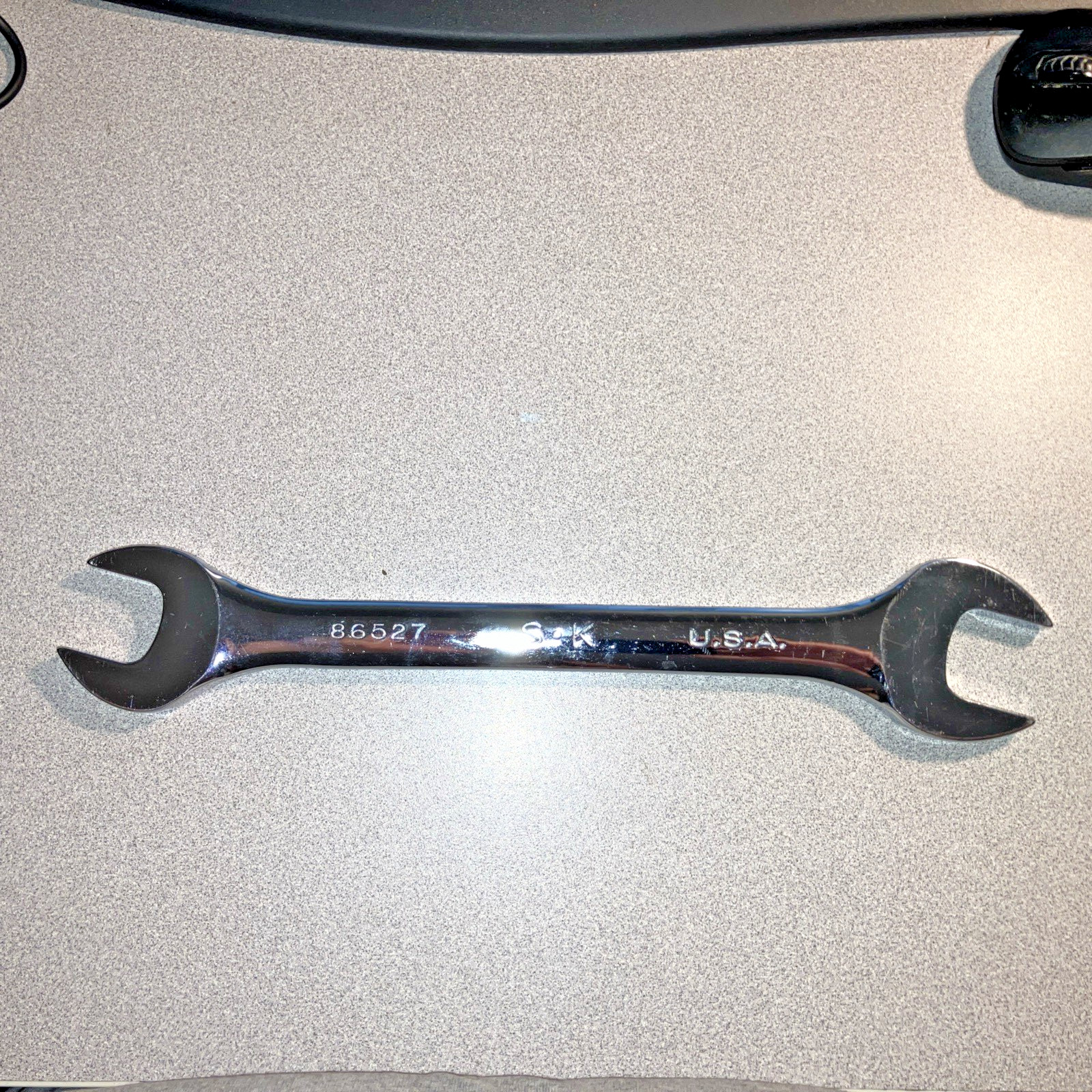 SK Tools 86527 27mm x 30mm Double Open-Ended Wrench Made In USA