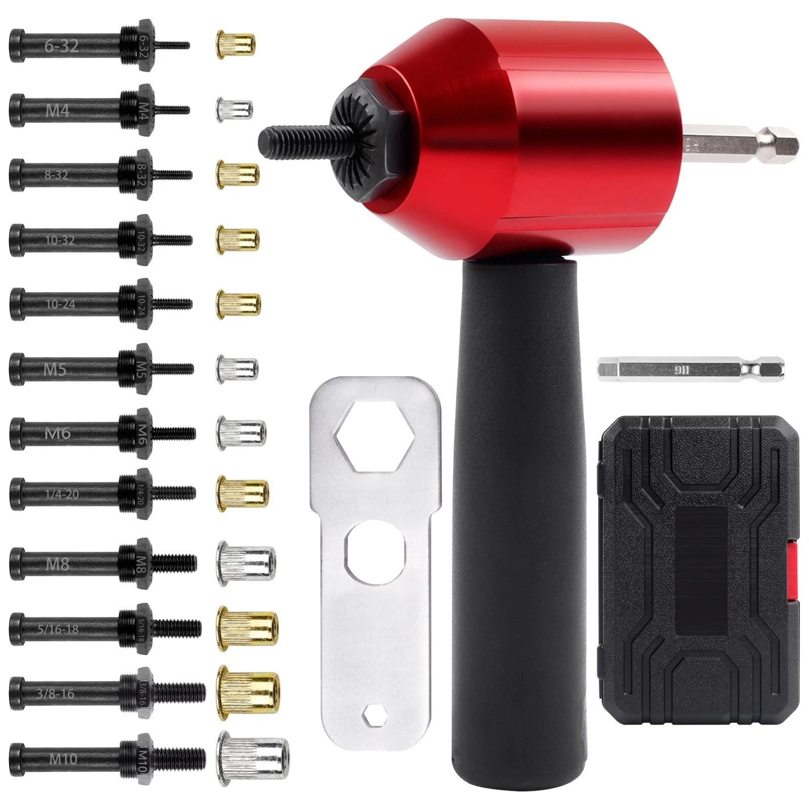 YUZES Rivet Nut Tool Adapter for Cordless Drill Electric- Newly Labor-Saving…