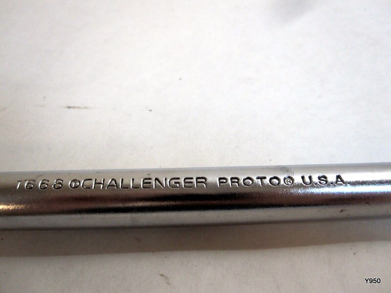Proto Challenger Tools 17″ Breaker Bar 1/2″ Drive 1668 Made in USA