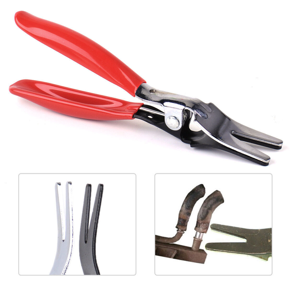 Separator Pliers Pipe Tool Auto Angled Fuel Water Vacuum Line Tube Hose Remover
