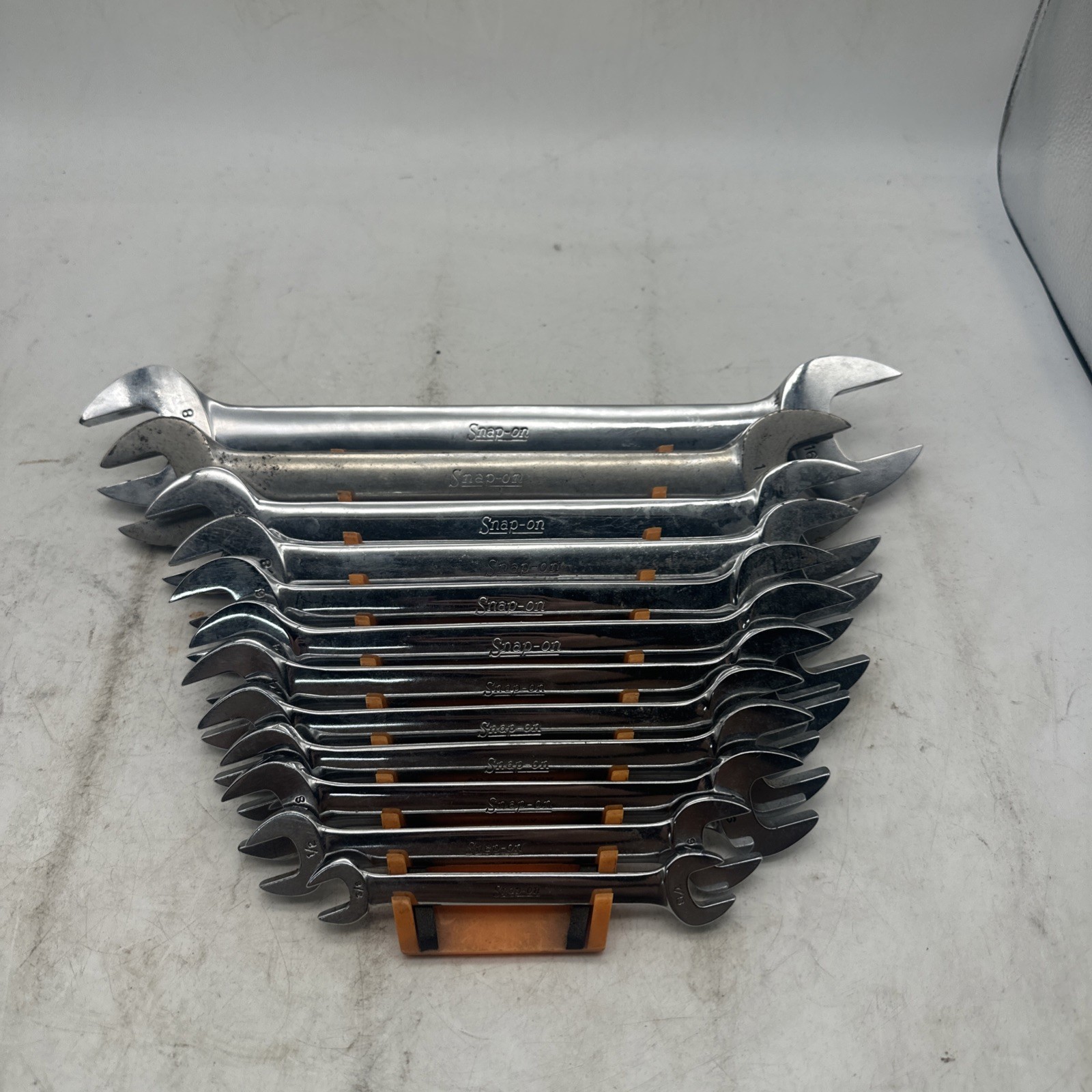 Vintage Snap On VO Series Open End Wrench Set, 12 Total Underline Snap On USA!!’