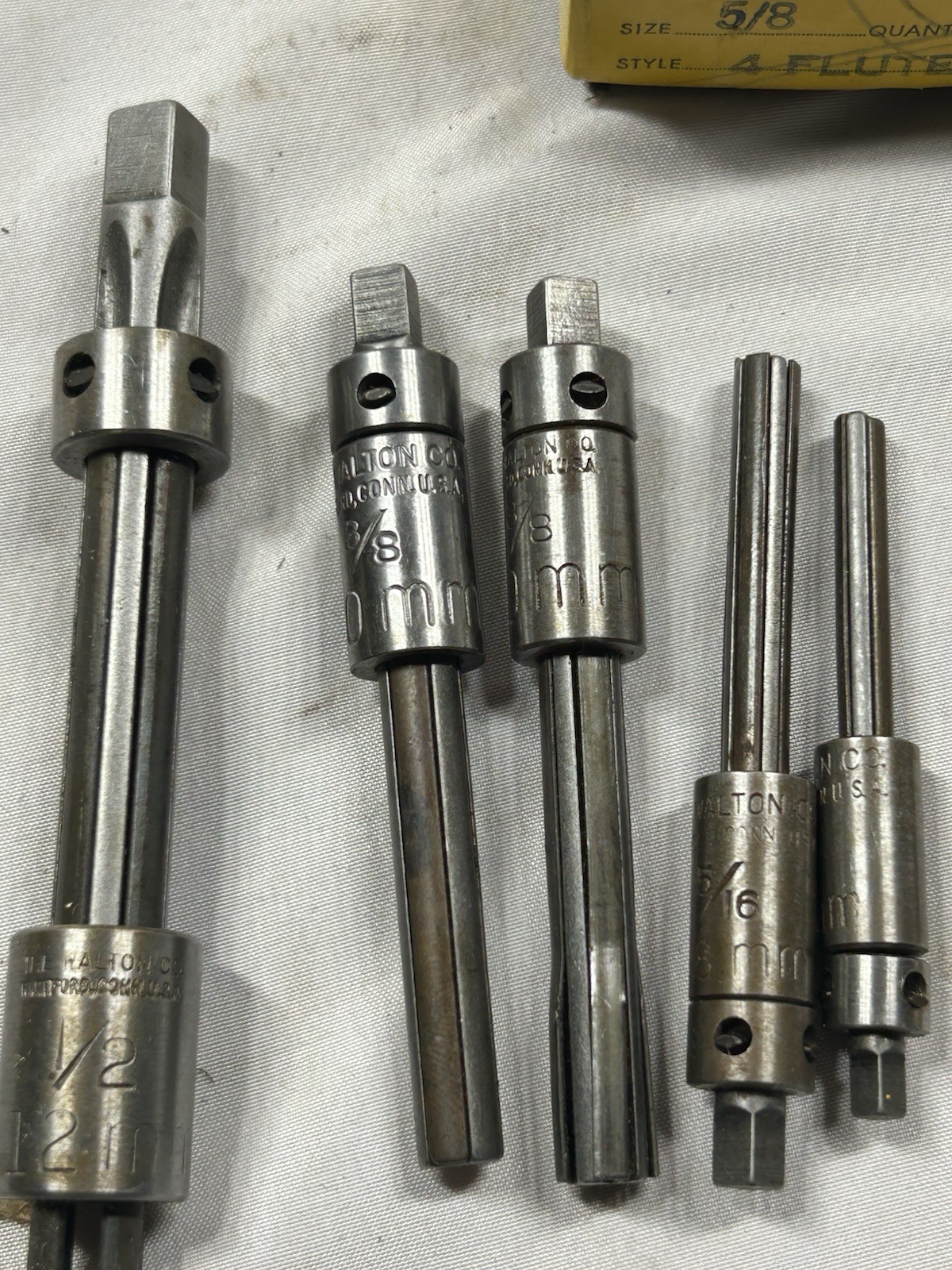 Walton 6 pc Tap Extractor Set 3/16”-1/2” SAE/metric w/ Box
