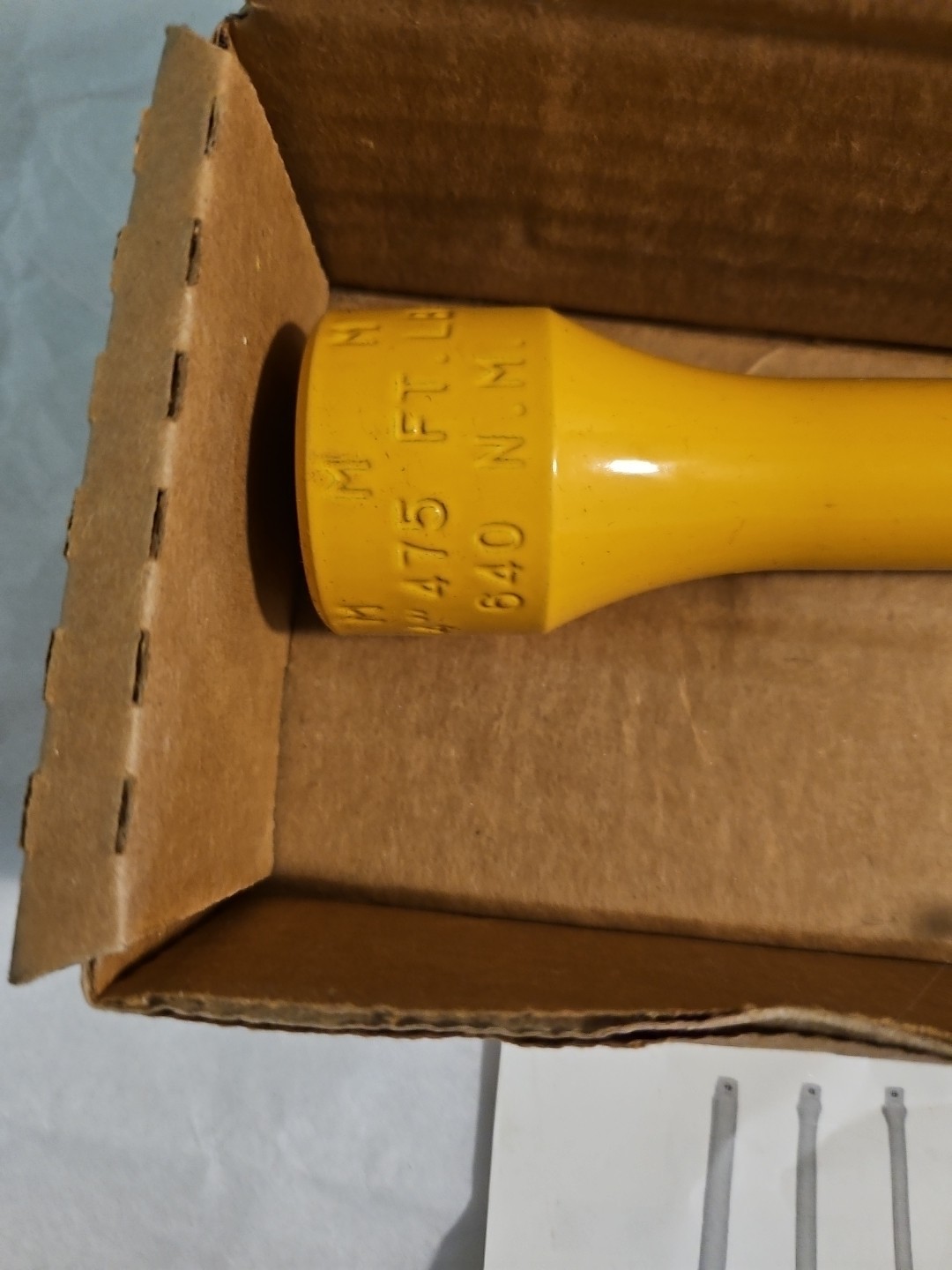 Heavy Duty Wheel Truck Master Torque 3/4 Drive Extension LT 1600 M Yellow