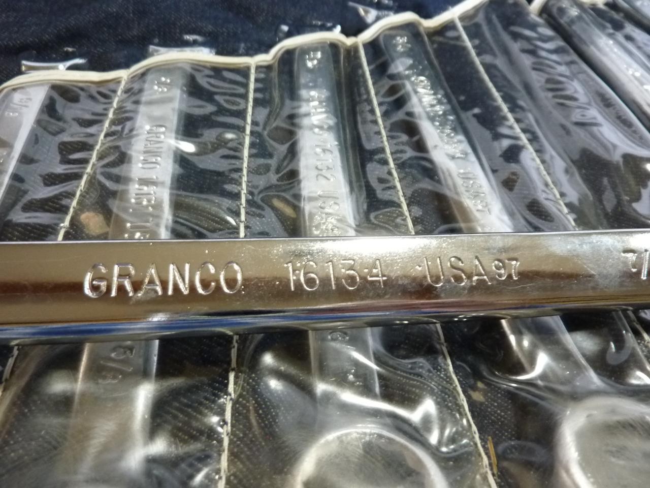 GRANCO USA 11 PC. SAE FLARE NUT WRENCH FULL SET 3/8″- 1 1/8″ – FREE SHIPPING