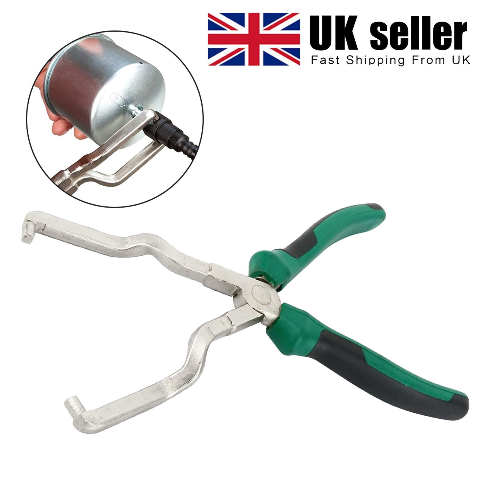 Fuel Filter Line Petrol Clip Pipe Hose Release Disconnect Removal Pliers Tool