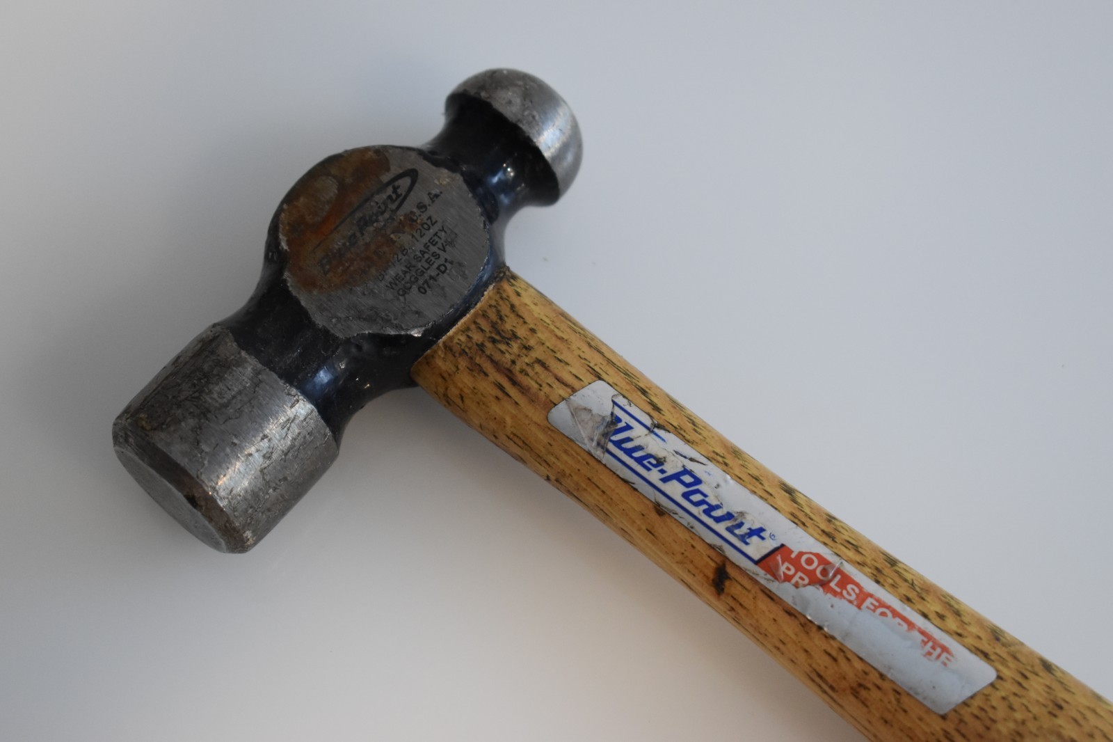 Blue Point Tools BP12B 12 OZ Ball Peen Hammer Wooden Handle USA