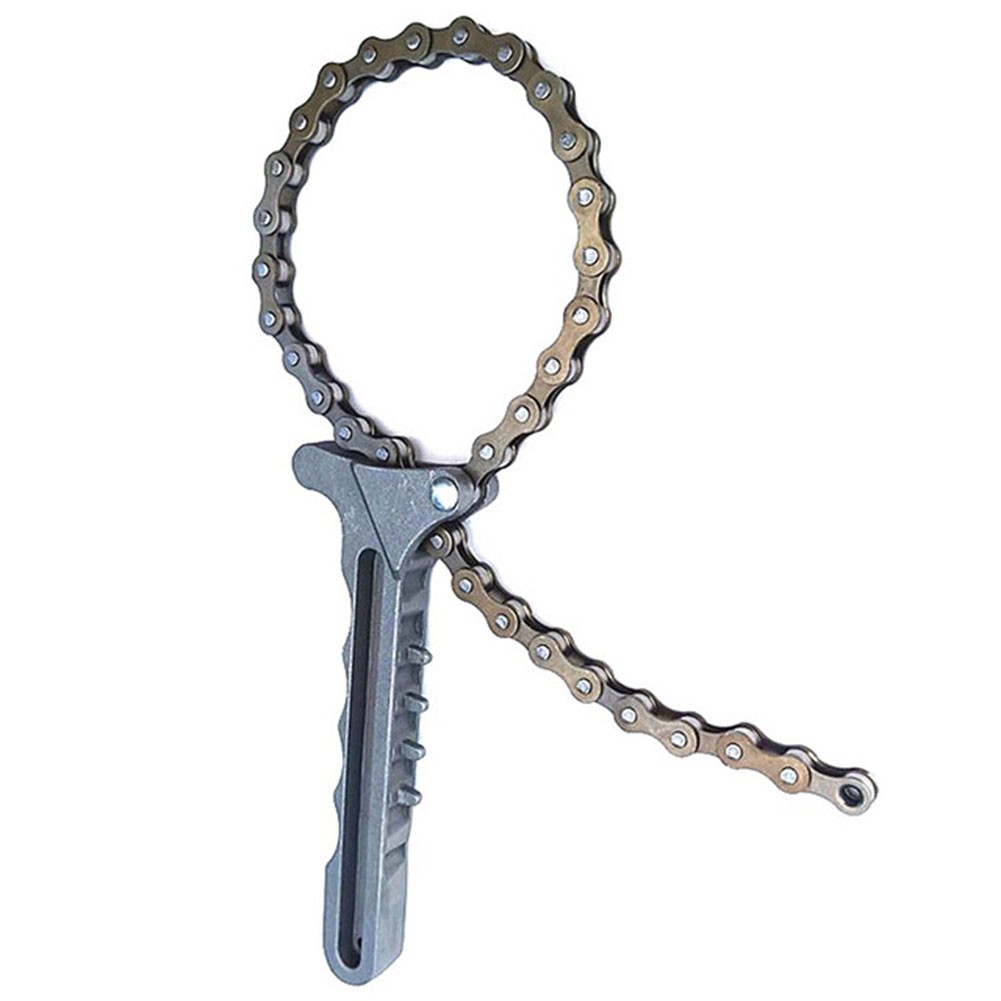 ˜Oil Chain Wrench Oil Fuel Filter Remover Tool Car Engine Oil Filter Chain