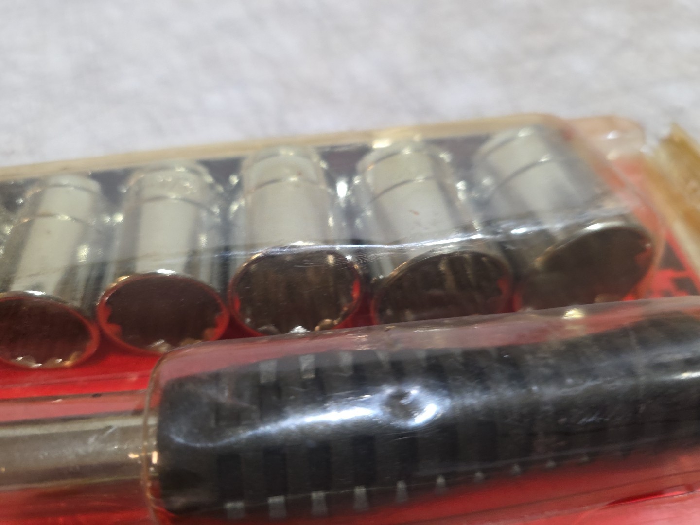 Vintage Allied 1/2″ Drive Socket Set 12 Pieces Chrome wratchet extension NEW