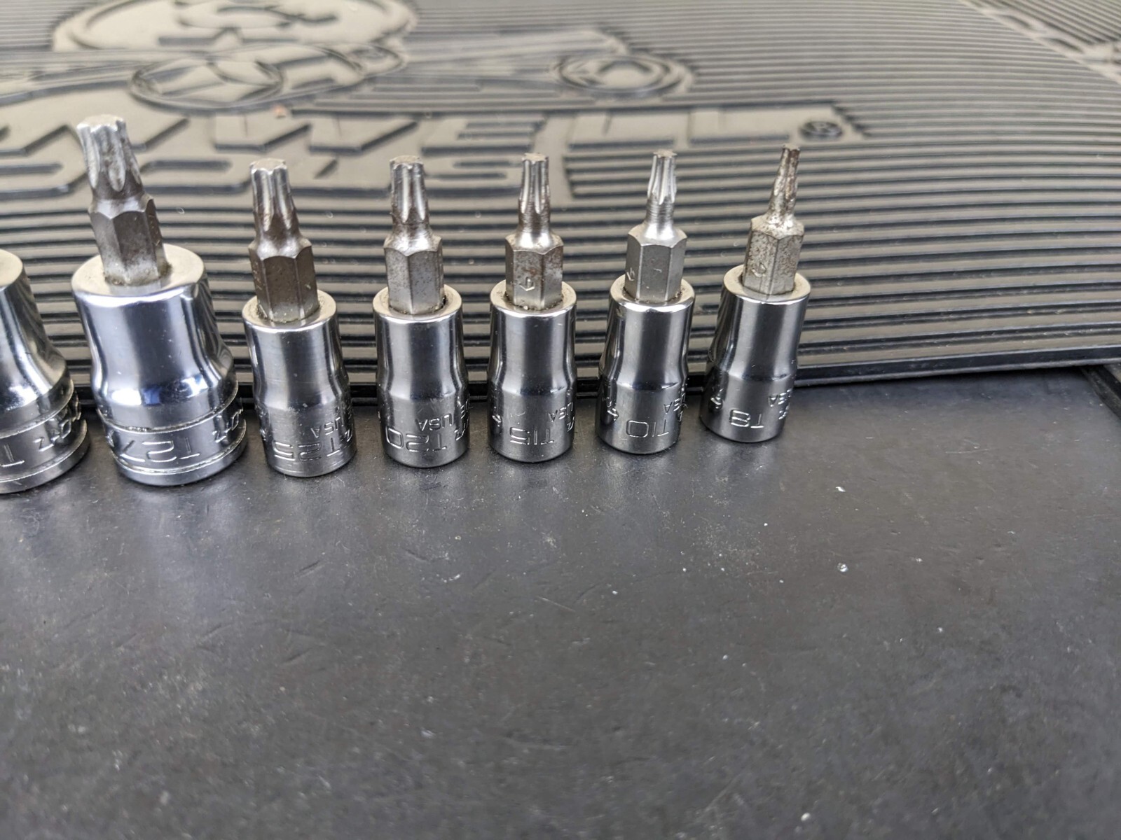 #be327 Snap-on Tools 12 Pc Combo Drive TORX Bit Socket Set 212EFTXY