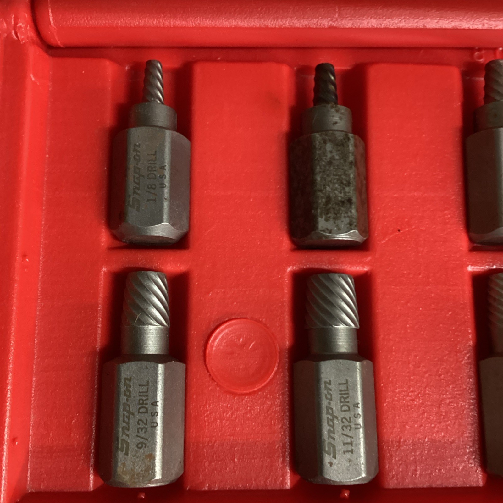 Snap On REX10A 1/8″ – 13/32″ Screw Stud Extractor Hex Head Multispline Kit Set