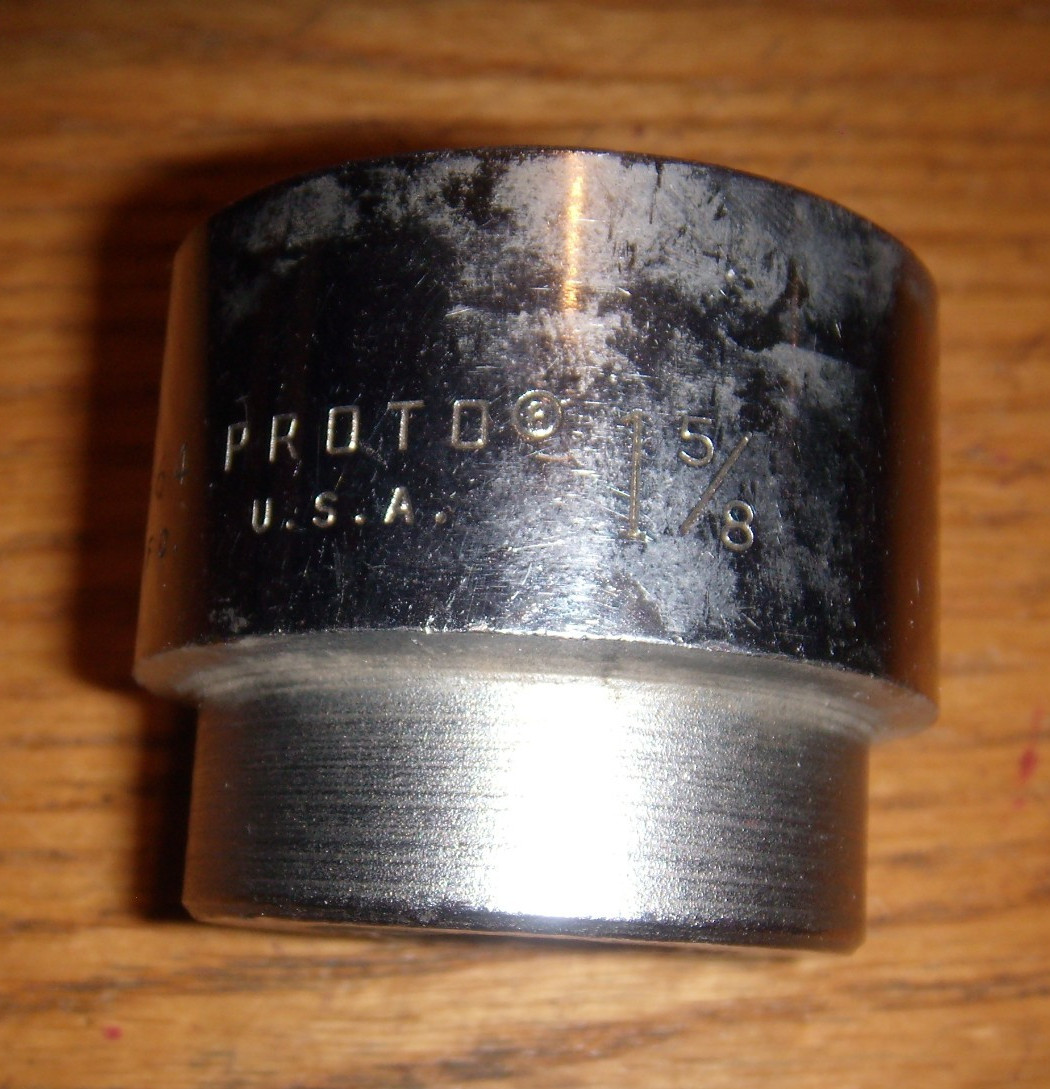 PROTO SOCKET 1-5/8″ X 3/4″ DRIVE 6 POINT # 6564 M.F.D USA FREE SHIP