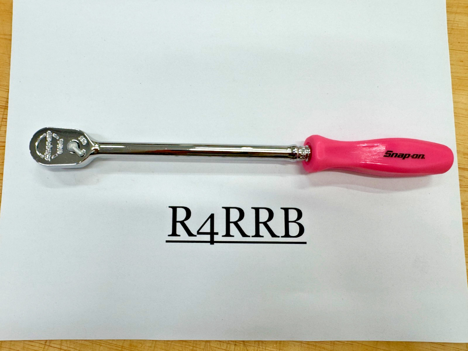 Snap-on Tools USA NEW GUY MARTIN PINK 4pc 1/4″ Drive Assorted Ratchet Set RARE