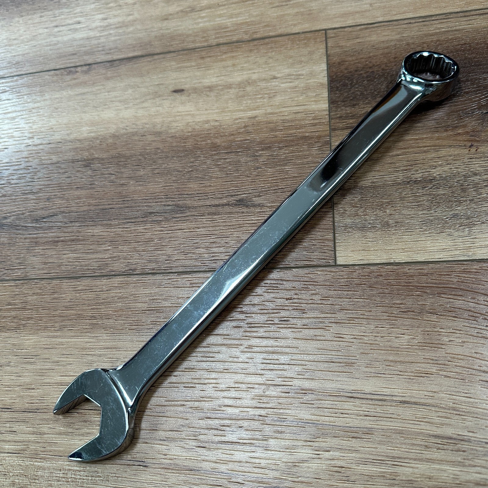 Bonney MEB23L Metric 23mm Combination Wrench 12 Pt USA Chrome Vintage 12.5″ Long