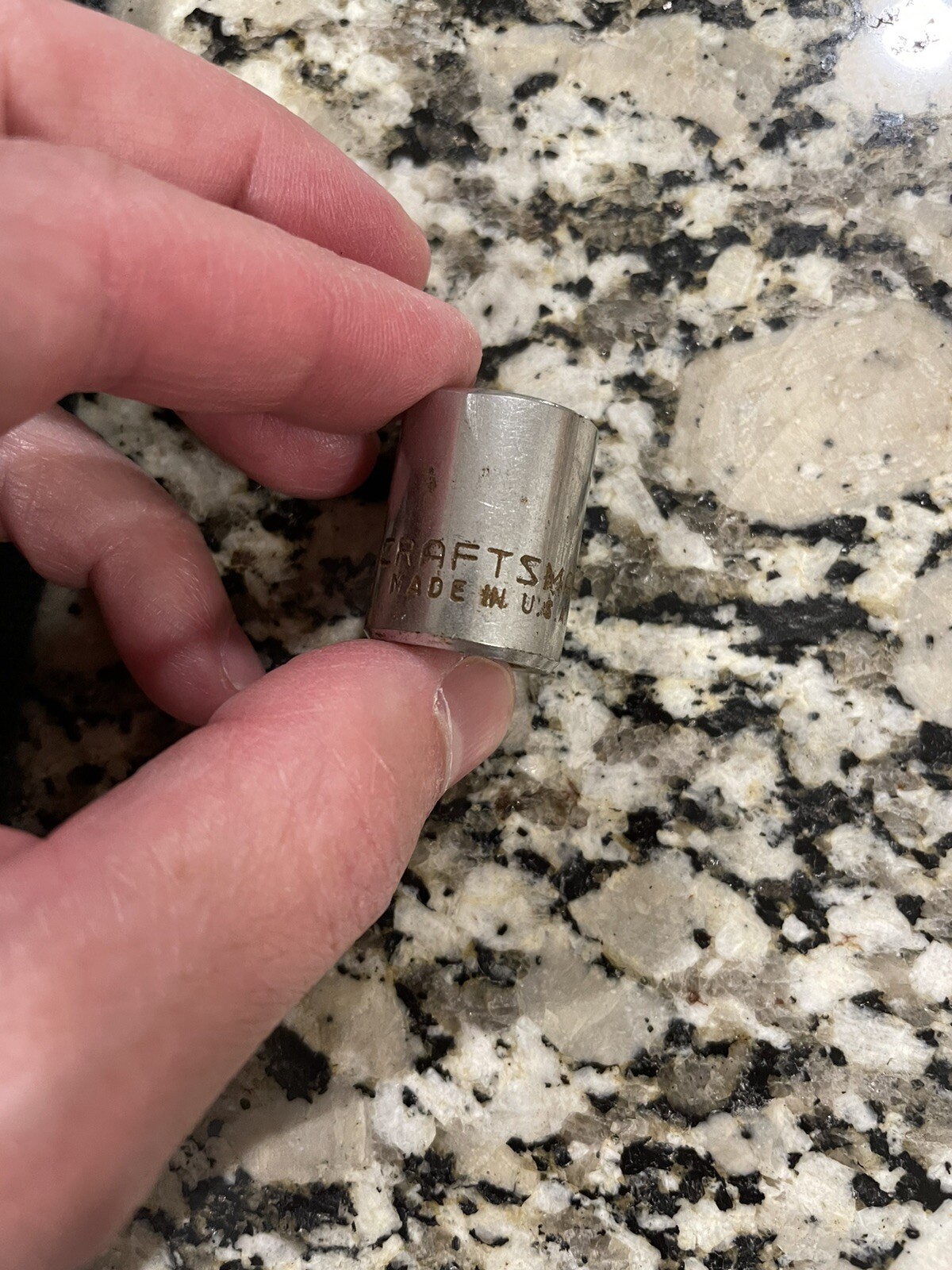 Vintage CRAFTSMAN 14 MM 3/8 DRIVE SOCKET Used