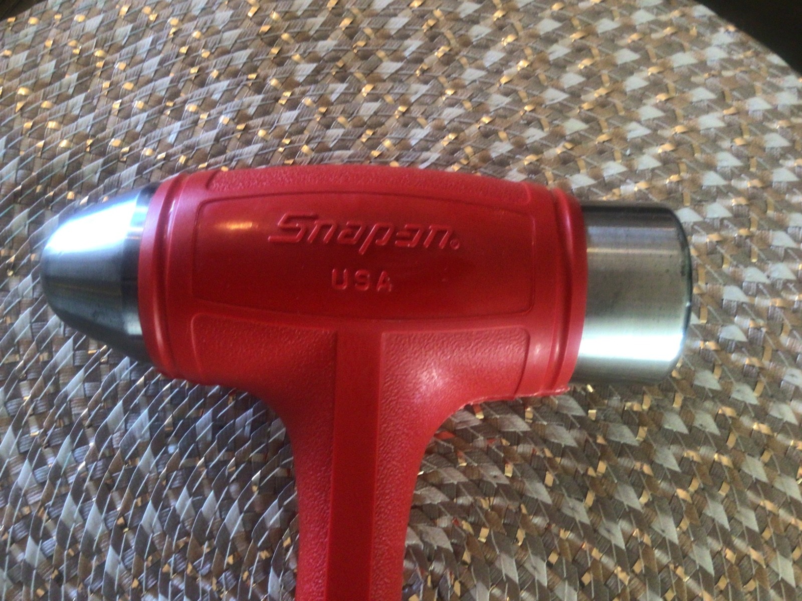 Snap-on Tools Red 40oz / 1125g Soft Grip Dead Blow Hammer HBBD40r