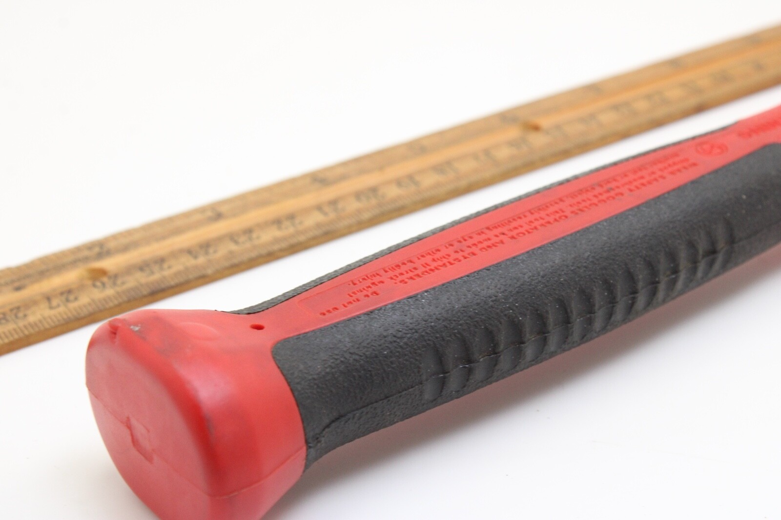 Snap-on HBSE10 10oz/550g 10″ RED Handle Soft Grip Soft Face Dead Blow Hammer USA