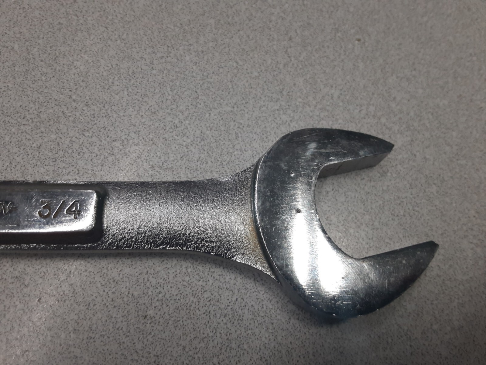 Craftsman Industrial -VV- 24686 5/8in x 3/4in Open End Wrench Made in USA