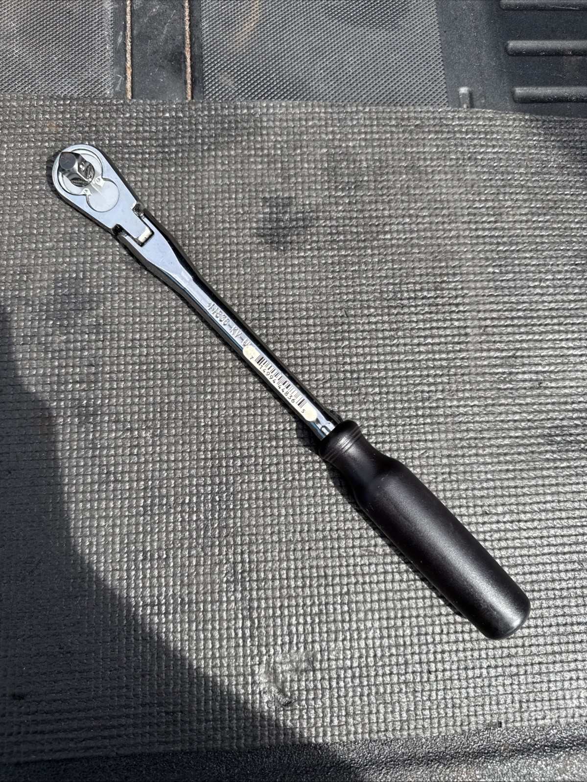 Sears Craftsman 12″ Flex Head Ratchet 3/8″ Drive Black 44836 Stickered USA Nos