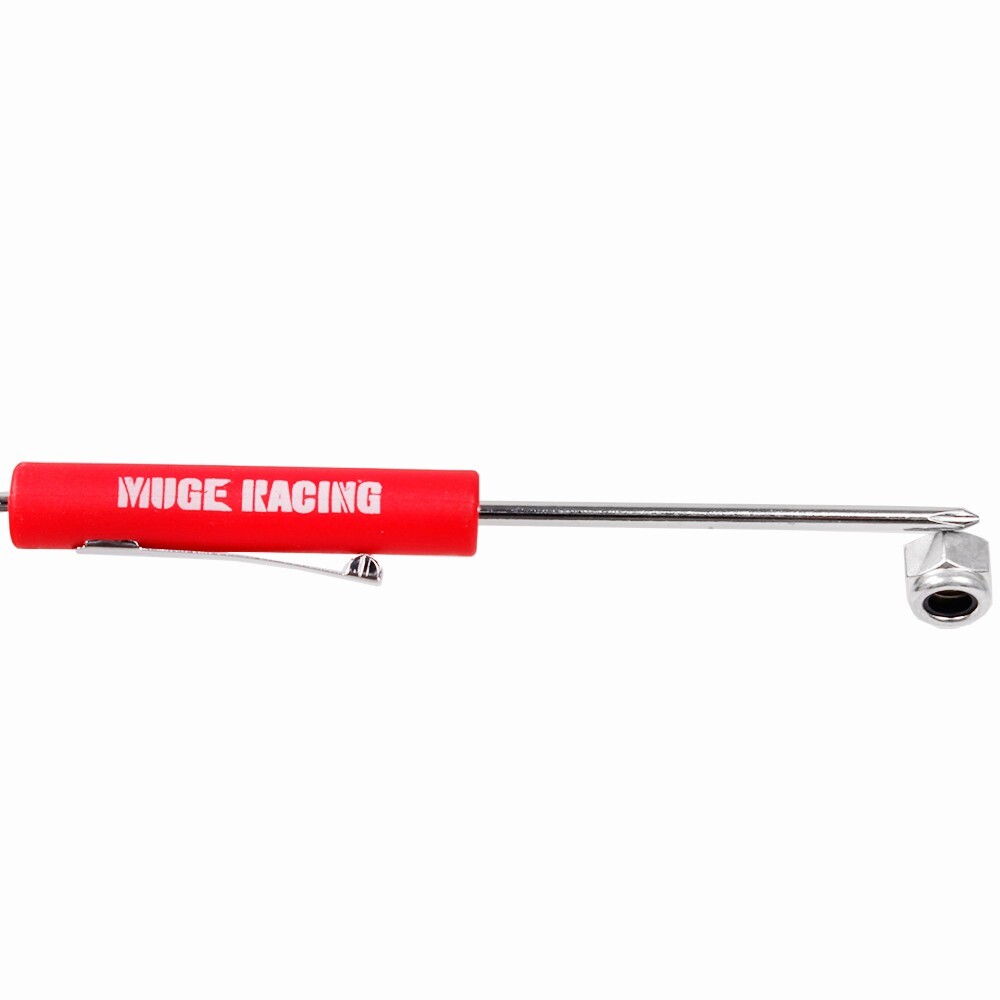 10PCS Mini Pocket Screwdriver Flat Tip w/ Magnet and Clip Phillips Slotted Flat