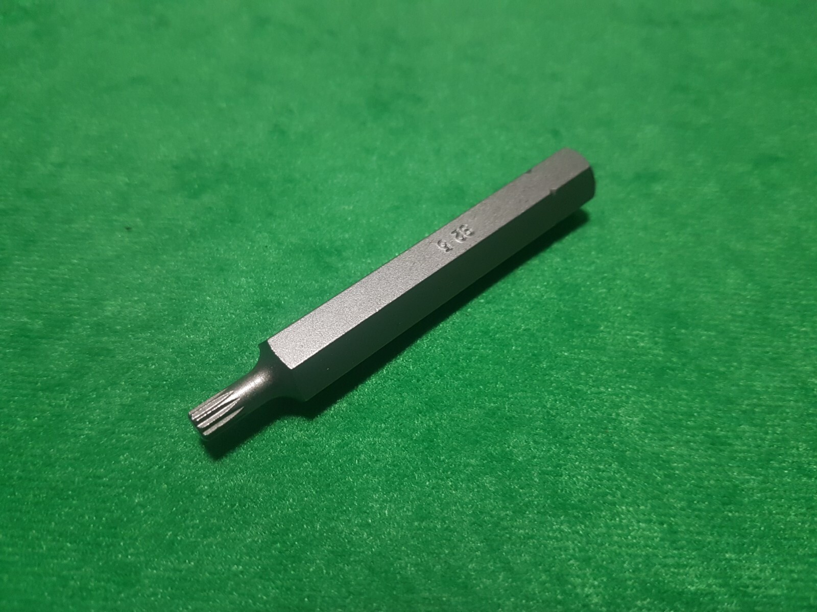 Halfords advanced M5 spline bit triple square 10mm shank 75mm length *FREE POST*