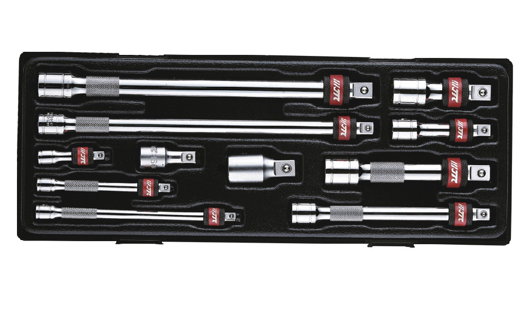 11PCS LOCKABLE EXTENSION BAR SET 1/4″ , 3/8″, 1/2″ , JTC TOOLS # K1113