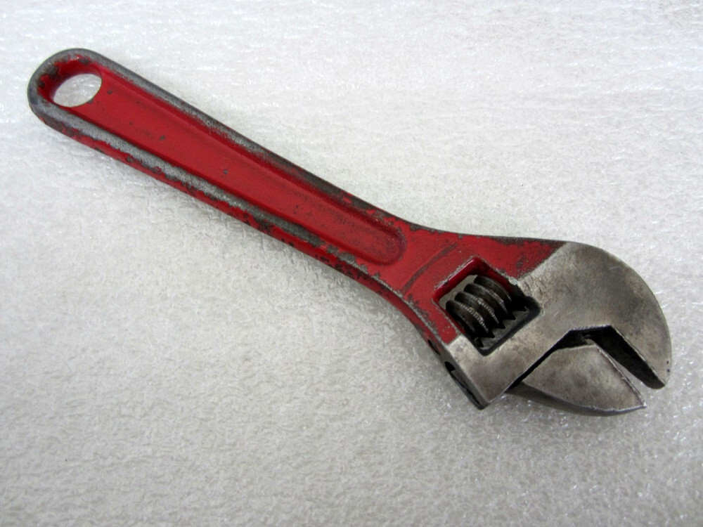 Vintage German 6″ Adjustable Wrench Made in Germany