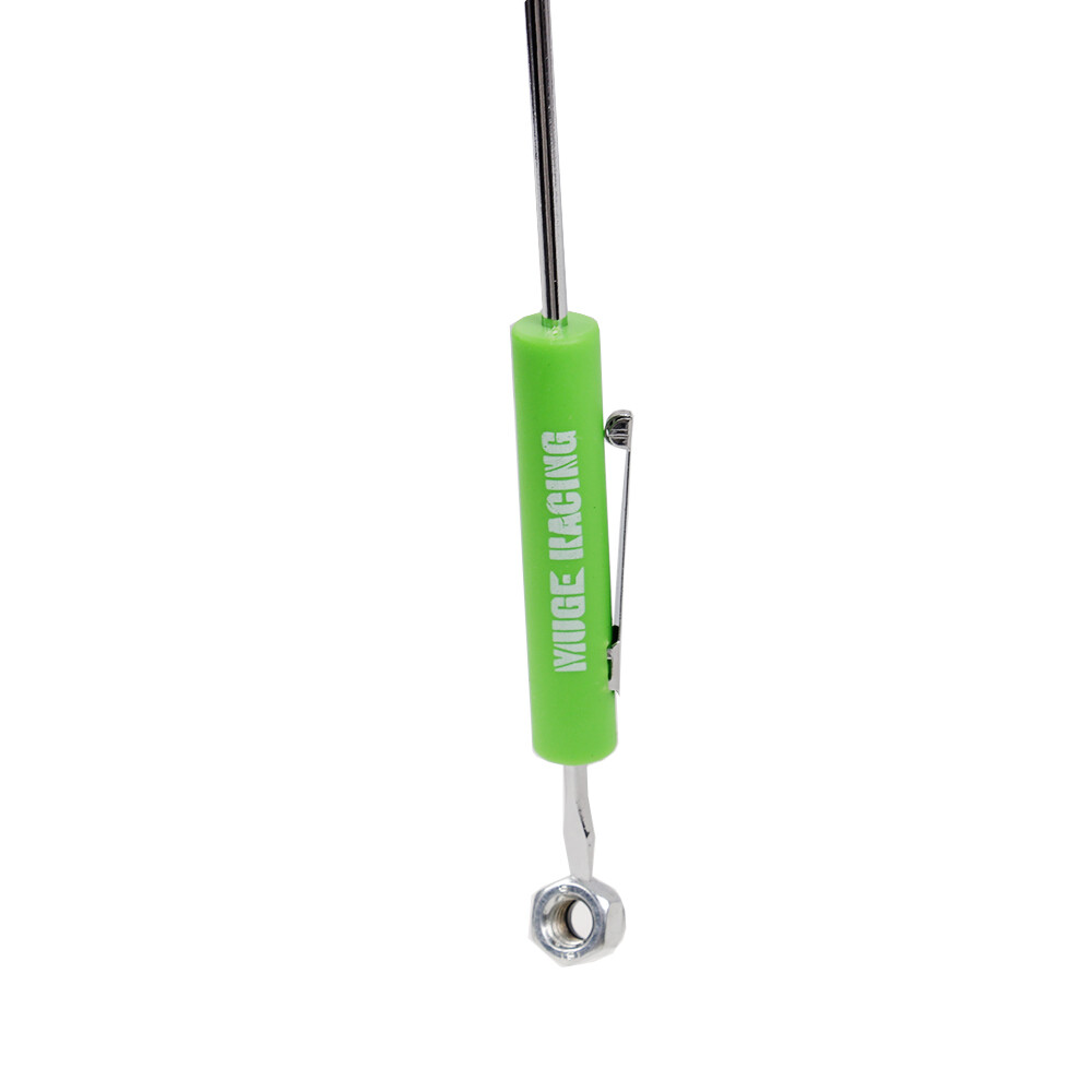 100Pcs Green Pocket Screwdrivers with Clip and Magnet – Phillips Slotted Flat