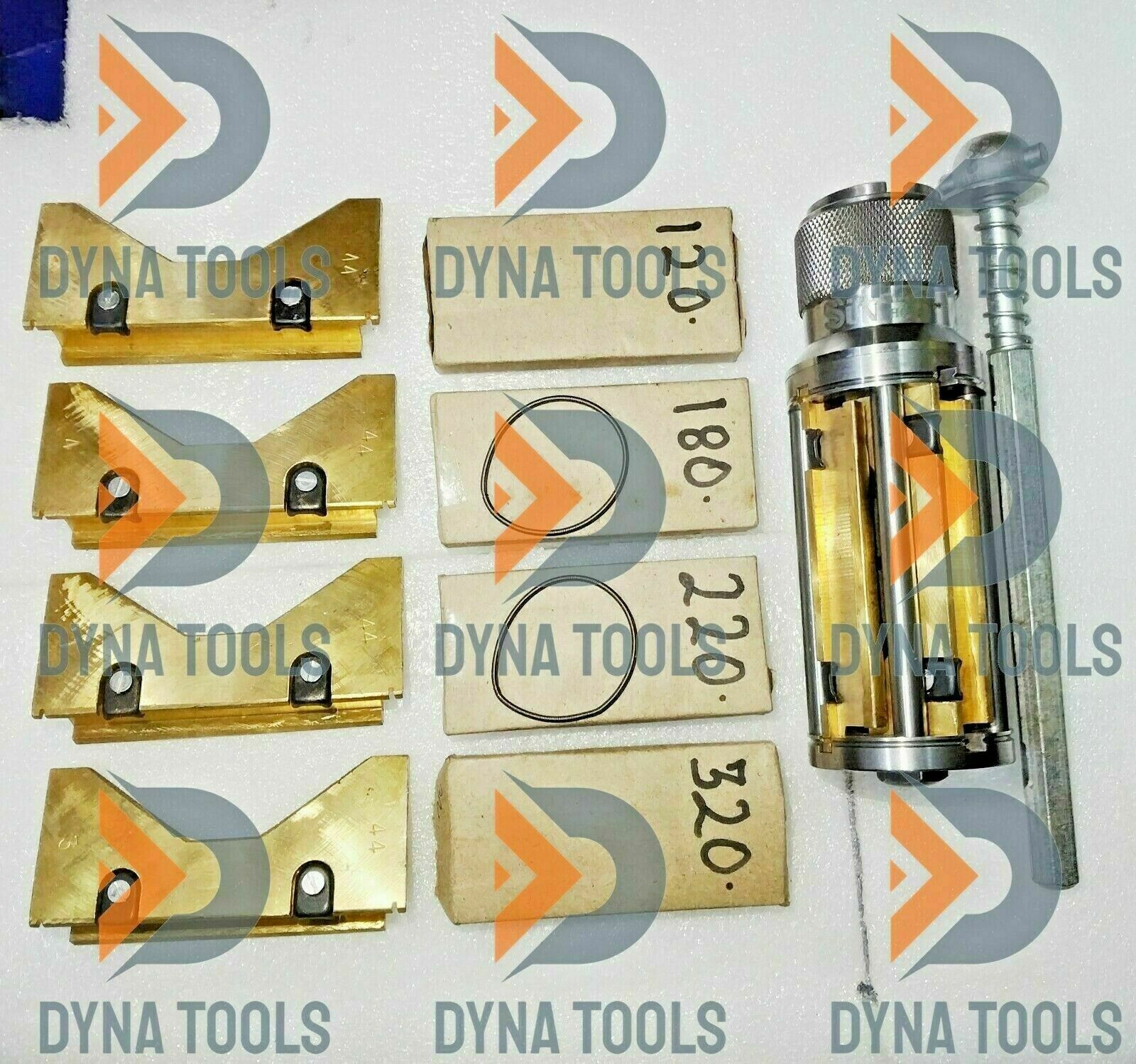New Cylinder Engine Hone Kit 3-1/2″ To 6-1/2″ Honing Machine + 4 Set Of Stones